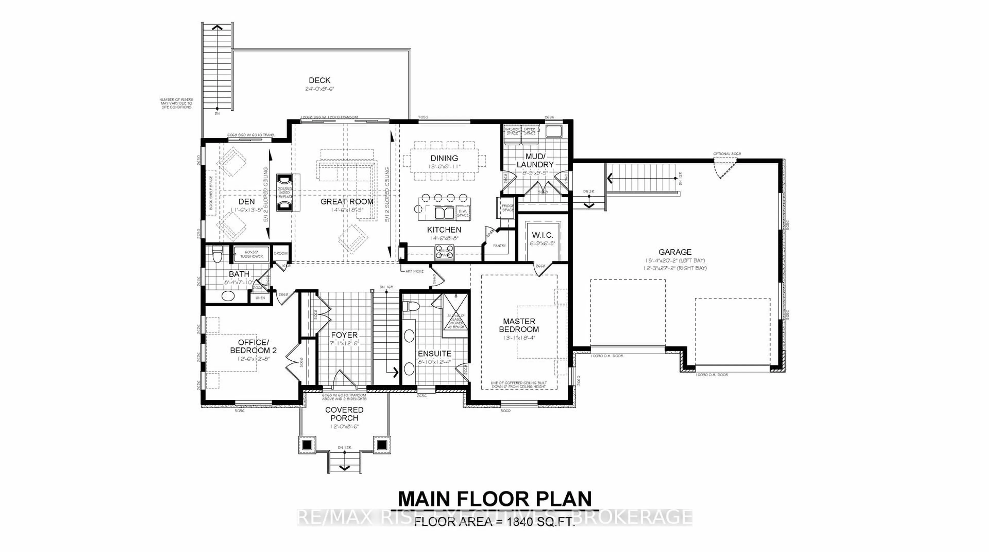 Floor plan for 7 Cranberry Cove Lane, Seeley's Bay Ontario K0H 2N0