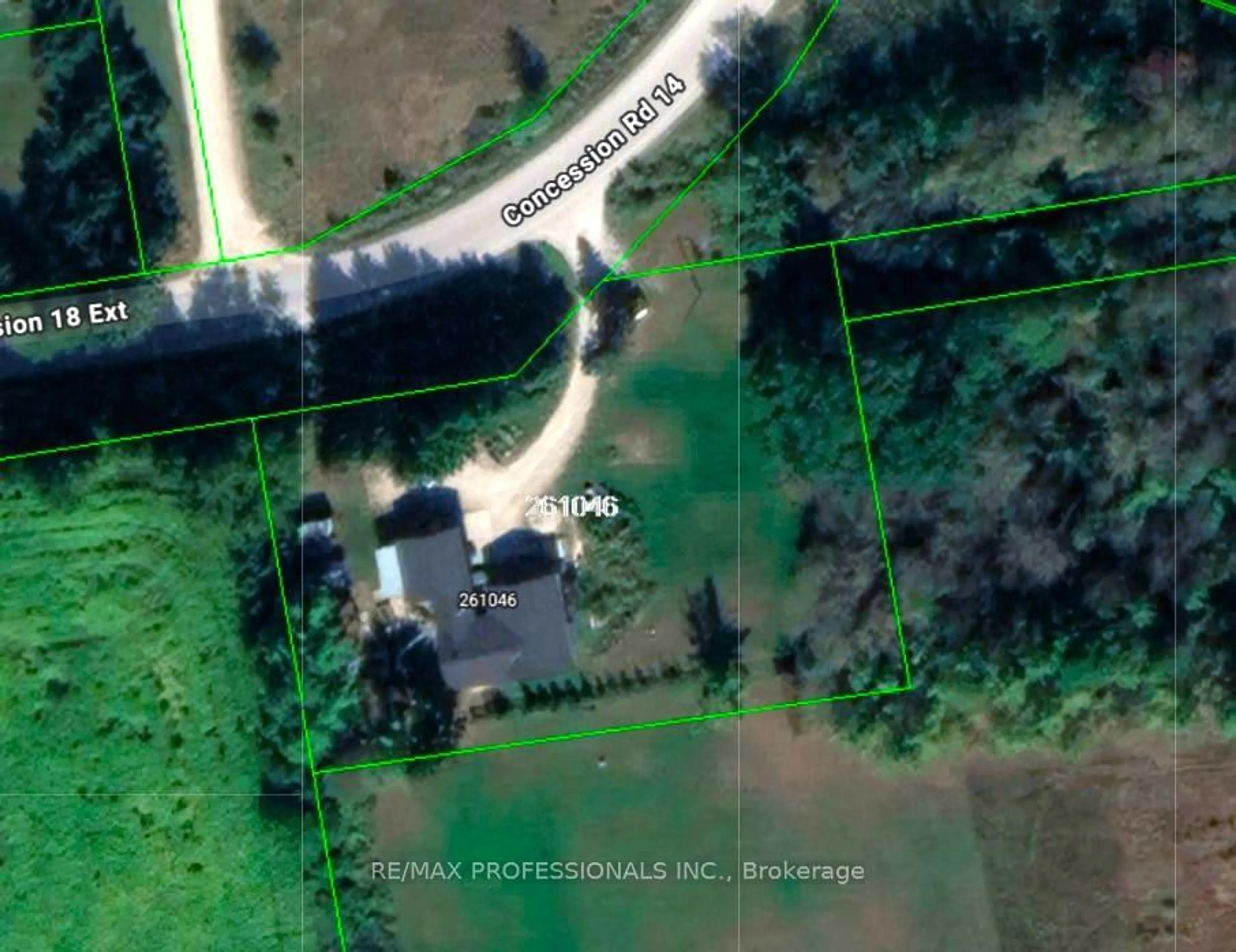 A pic from outside/outdoor area/front of a property/back of a property/a pic from drone, unknown for 261046 18 Concession, West Grey Ontario N4N 3C1