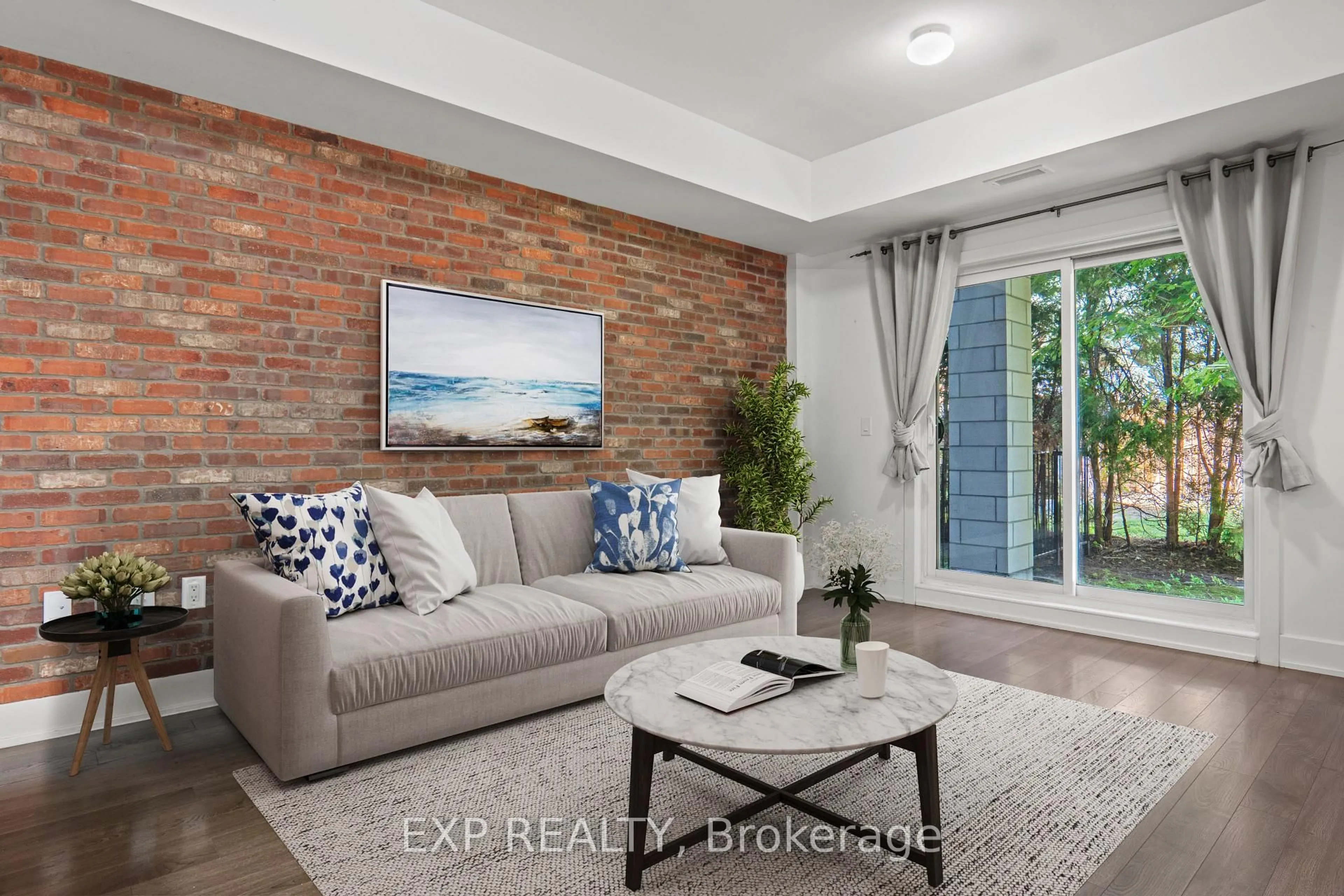 Living room with furniture, unknown for 2785 Baseline Rd #108, Ottawa Ontario K2H 0B7