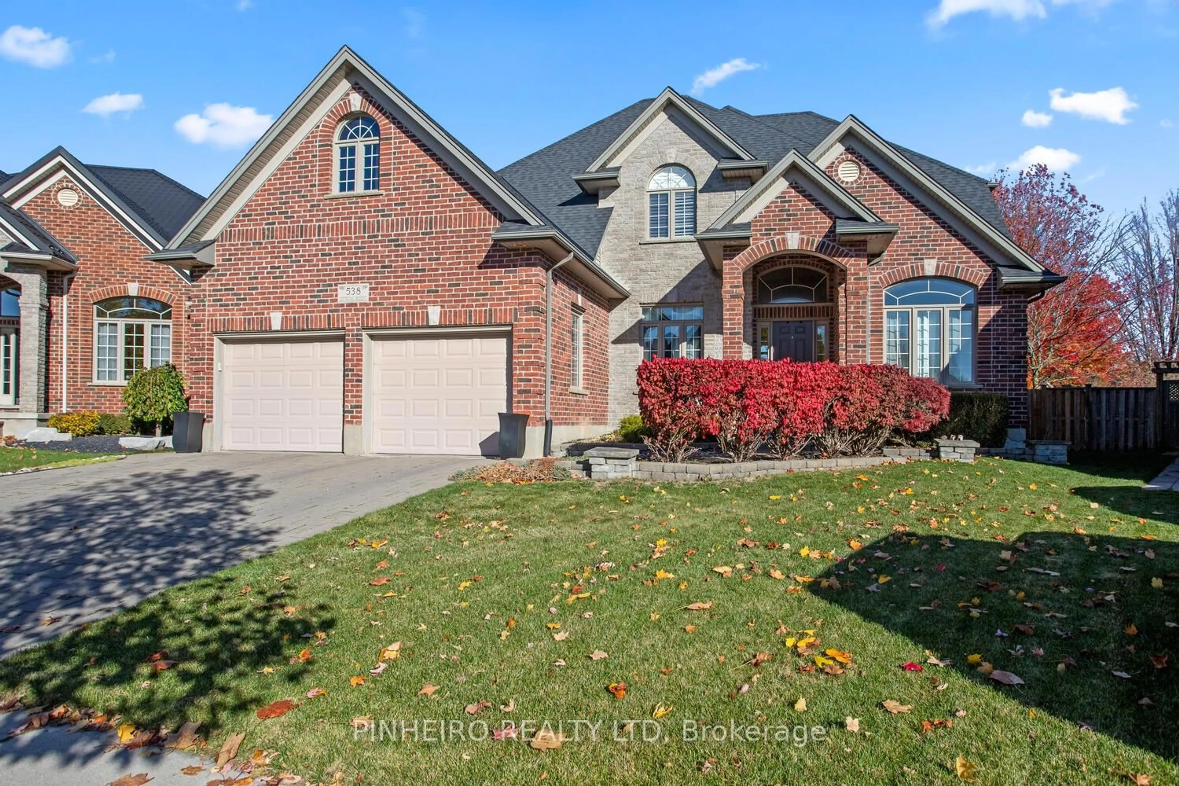 Home with brick exterior material, street for 538 Cottontail Cres, London North Ontario N5X 4M4