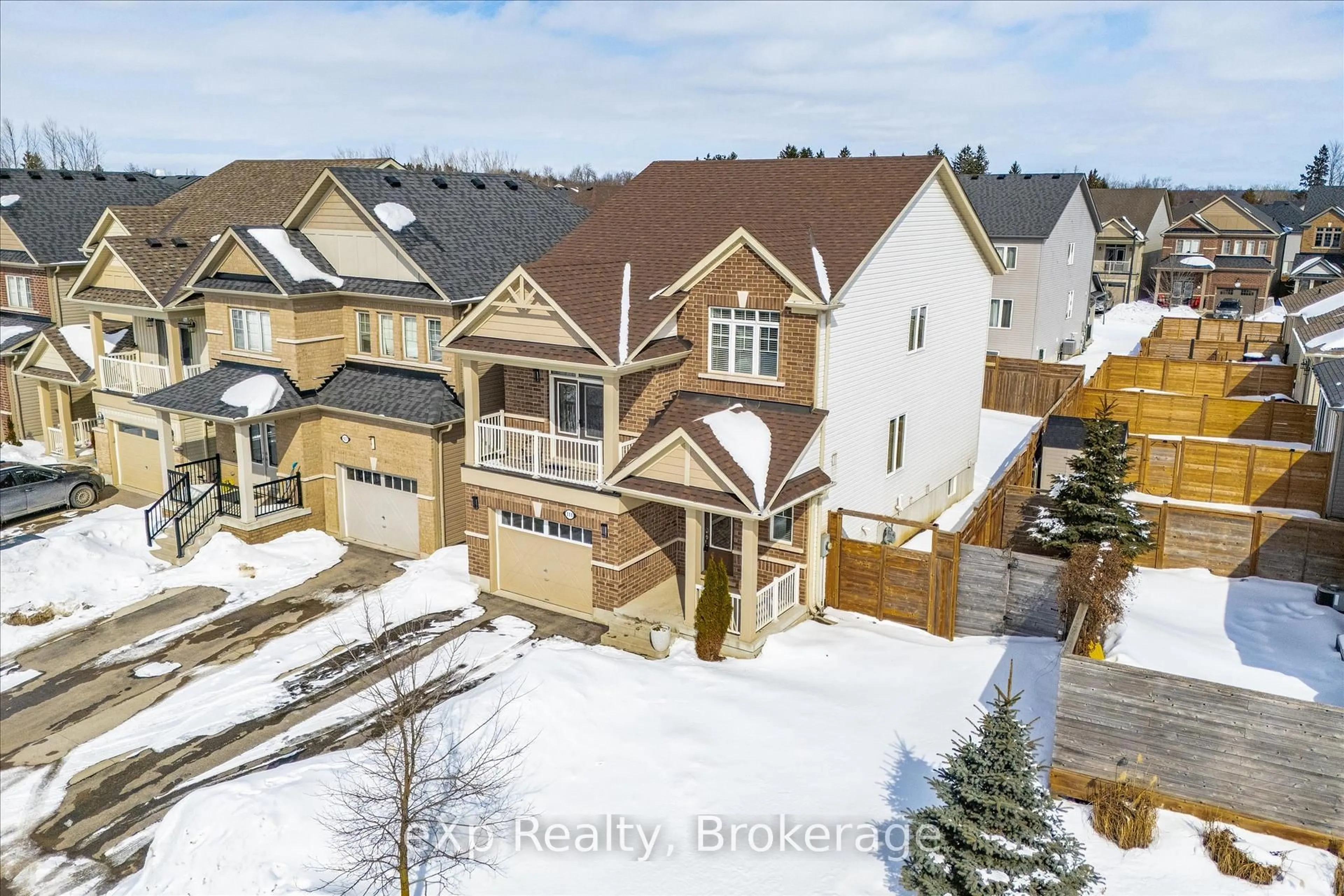 A pic from outside/outdoor area/front of a property/back of a property/a pic from drone, street for 111 Kay Cres, Centre Wellington Ontario N1M 3H6