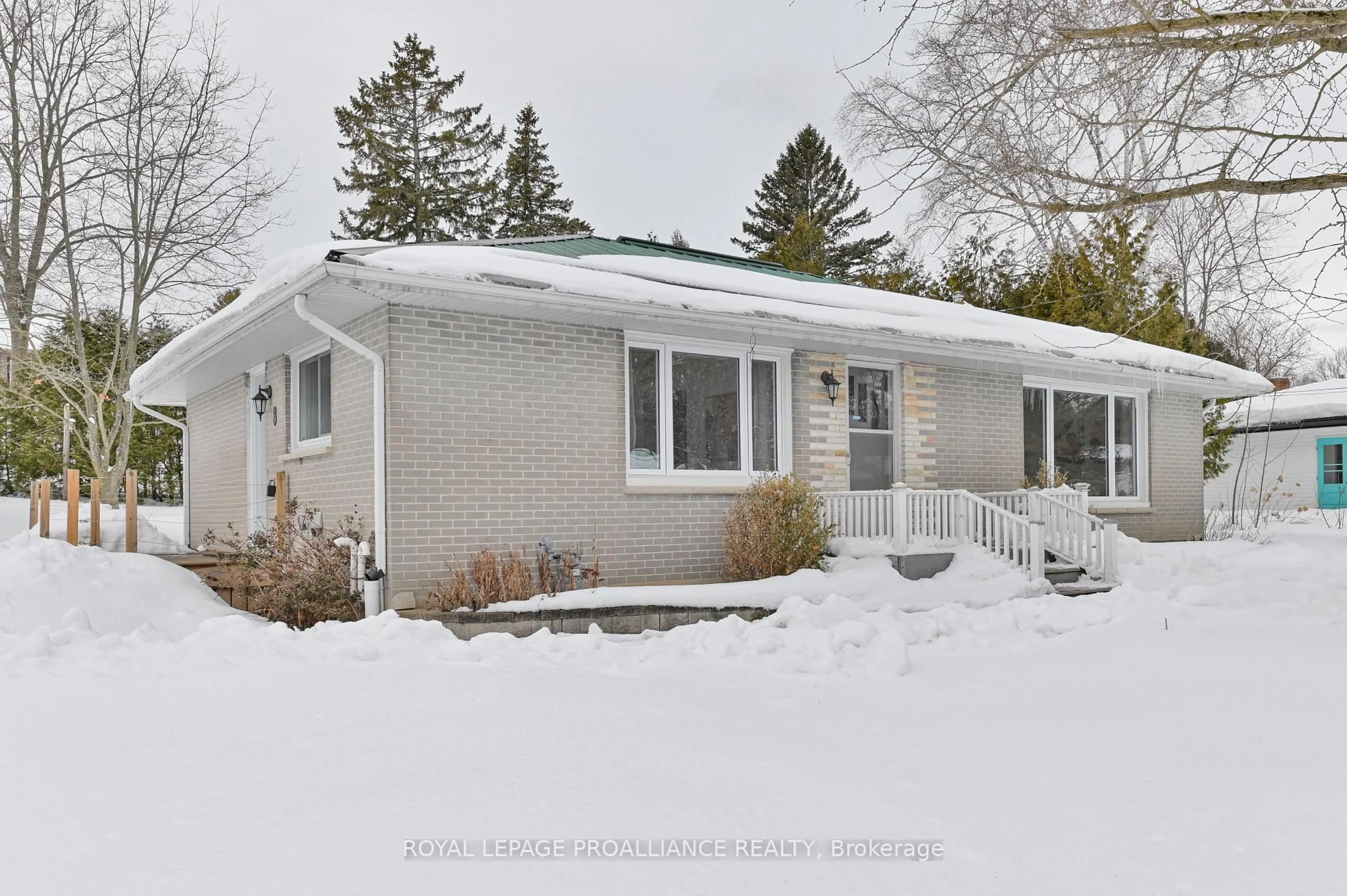 Home with vinyl exterior material, street for 8 Cheer Dr, Brighton Ontario K0K 1H0