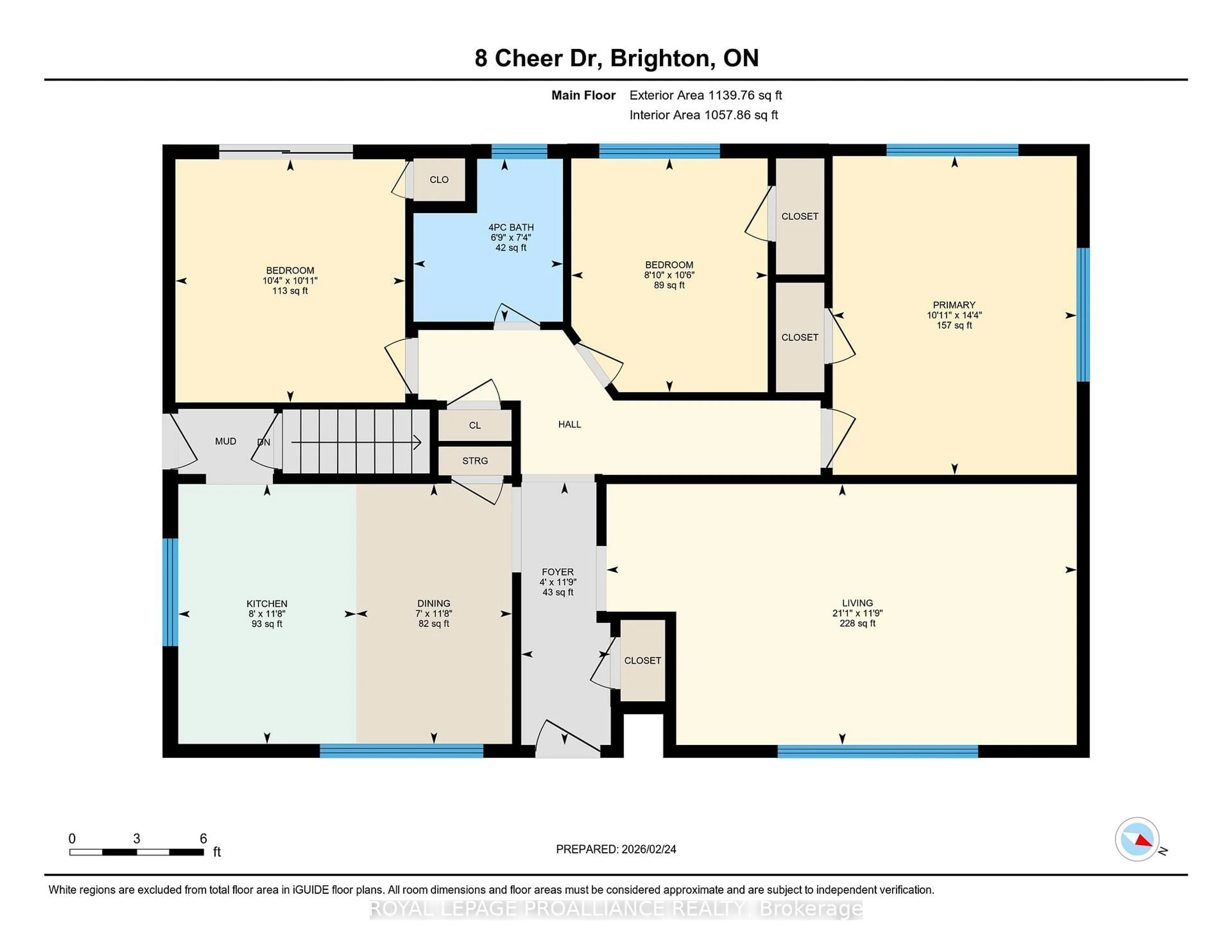 Floor plan for 8 Cheer Dr, Brighton Ontario K0K 1H0