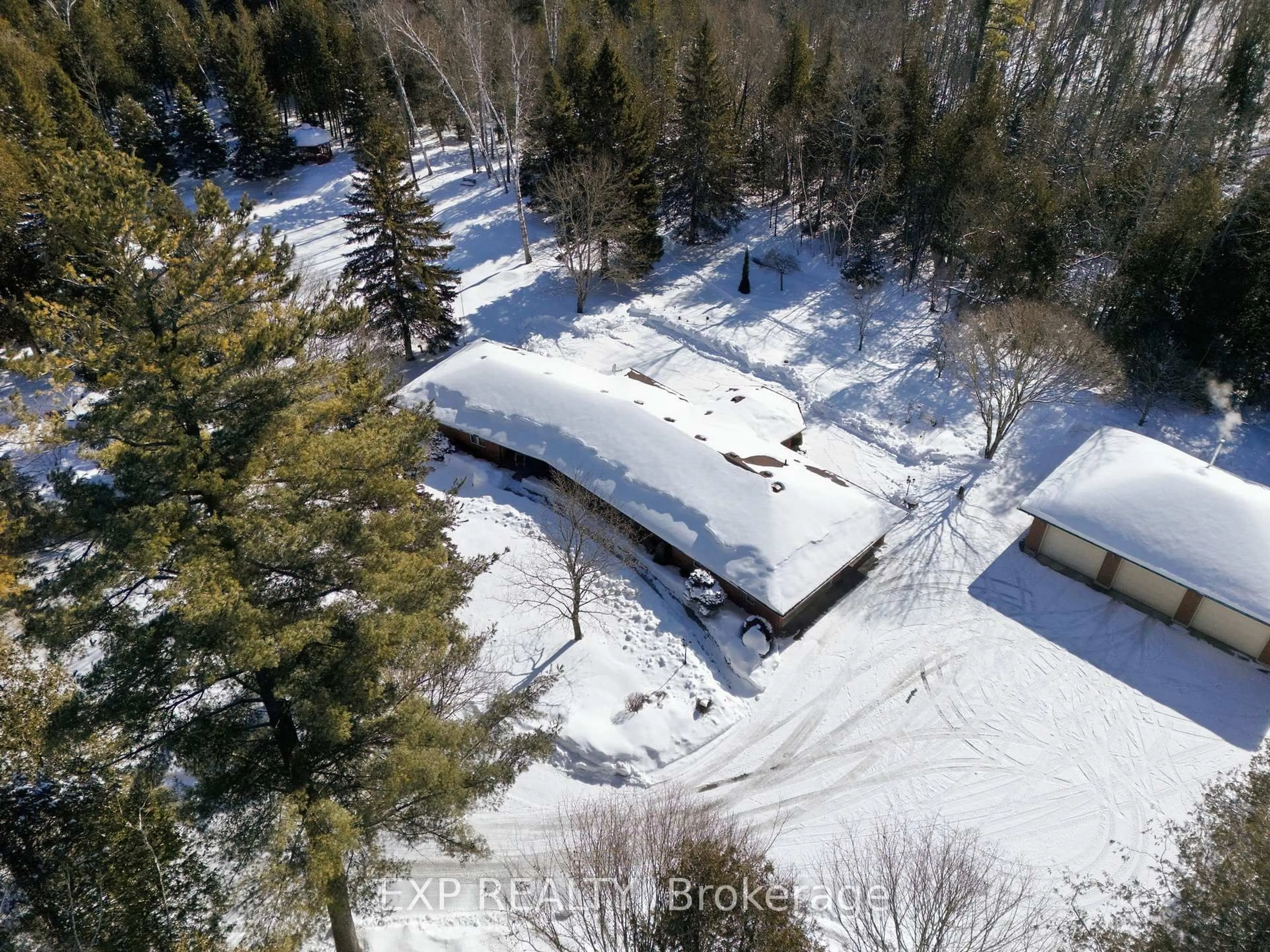 A pic from outside/outdoor area/front of a property/back of a property/a pic from drone, building for 5163 County Rd. 45, Hamilton Township Ontario K0K 1C0