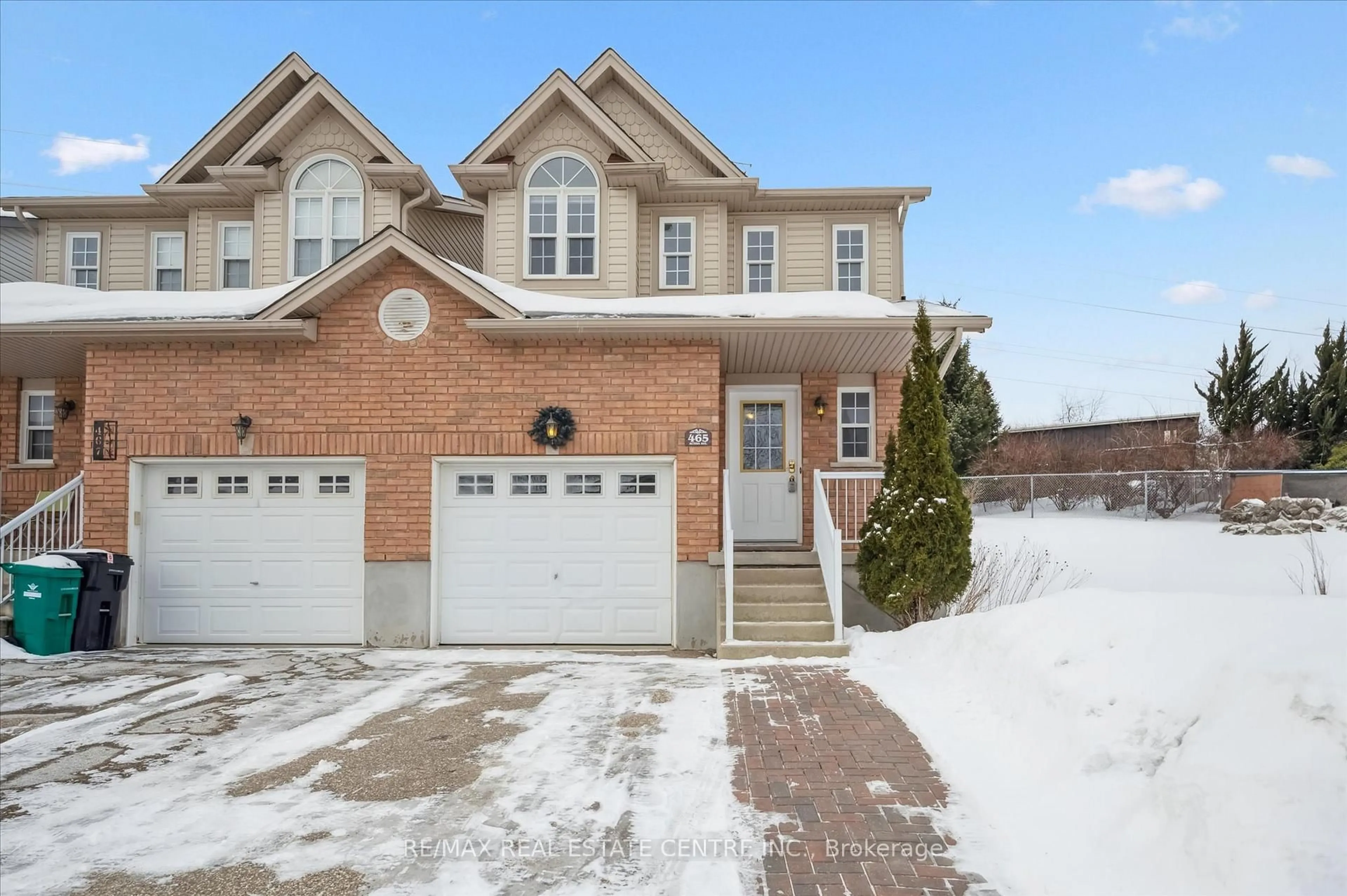 Home with brick exterior material, street for 465 Activa Ave, Kitchener Ontario N2E 4B9