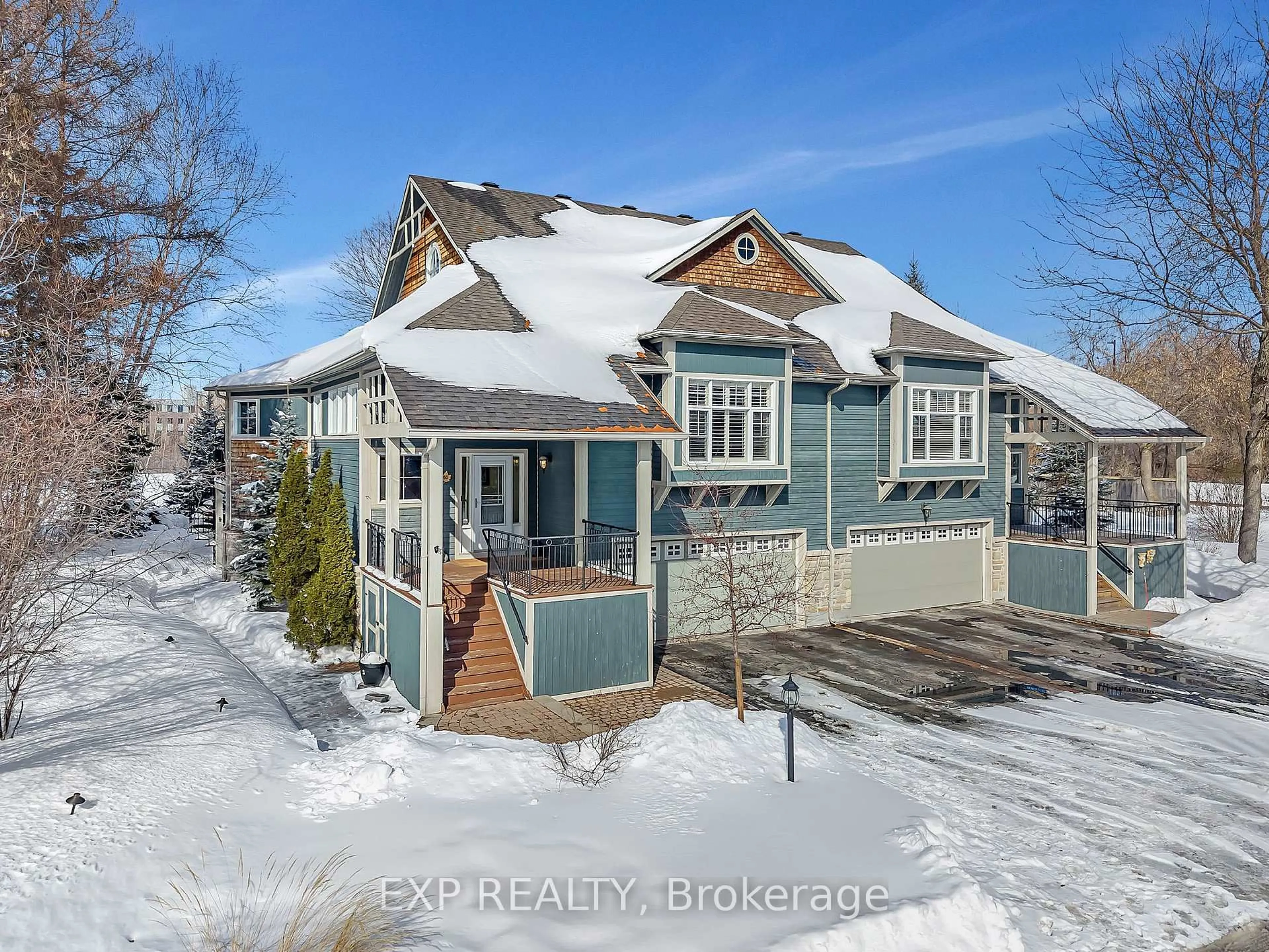 A pic from outside/outdoor area/front of a property/back of a property/a pic from drone, street for 46 Marsh Sparrow Private, Kanata Ontario K2K 3P2