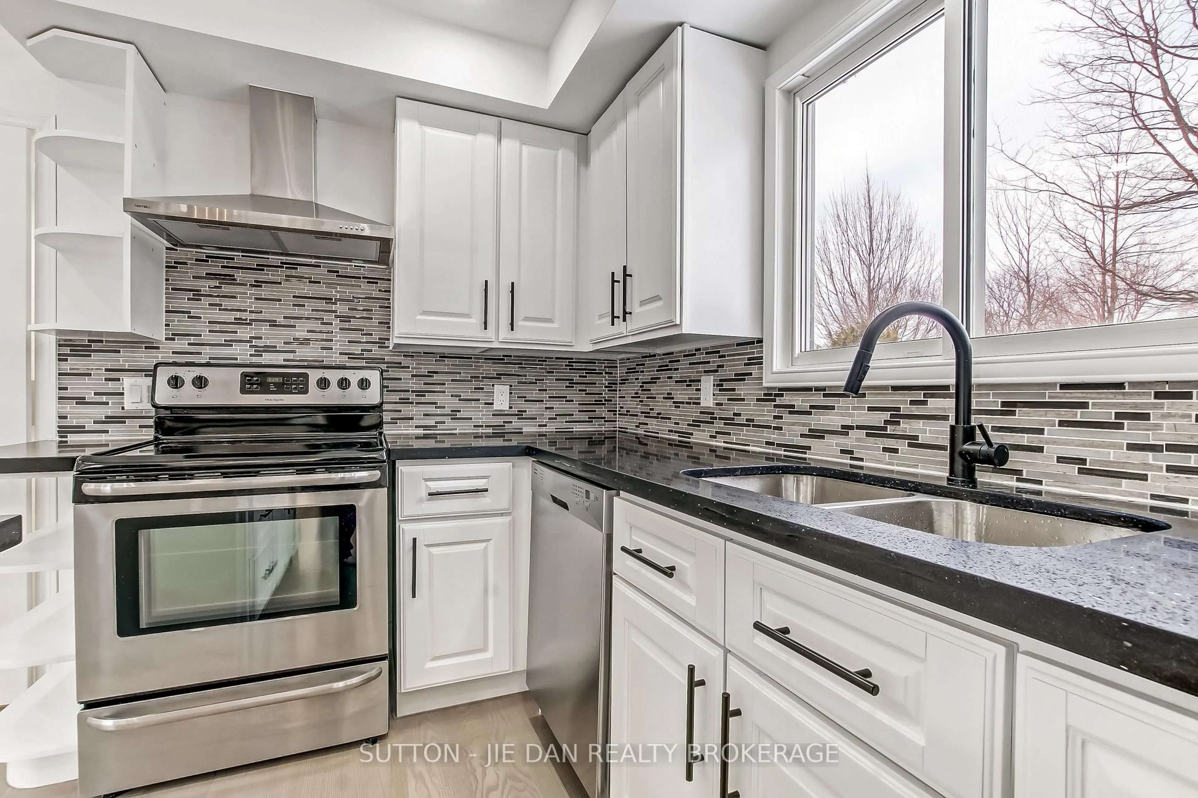 Contemporary kitchen, ceramic/tile floor for 12 Field Rd, London South Ontario N6P 1C5