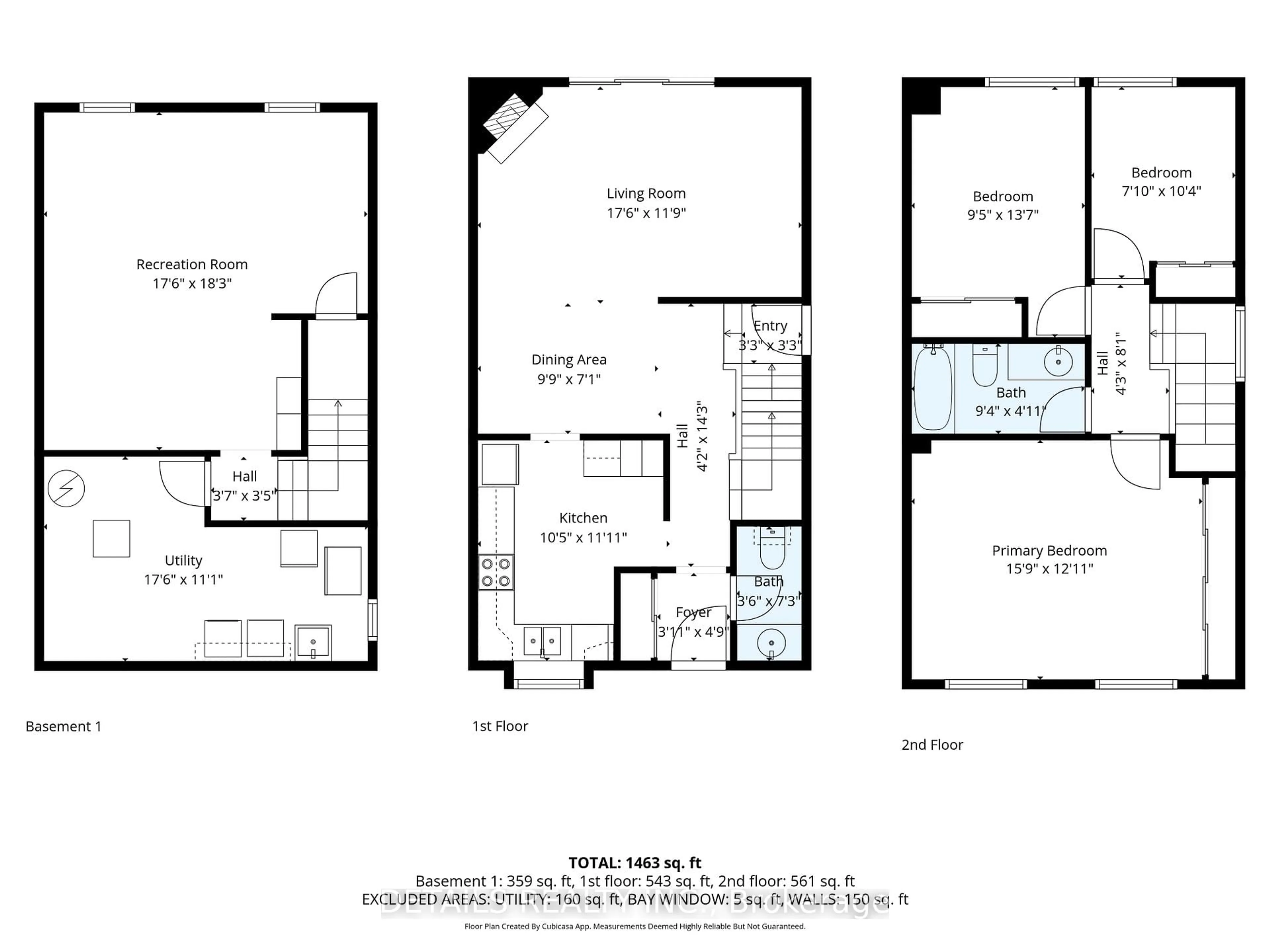 Floor plan for 1029 Avignon Crt, Ottawa Ontario K1C 2N4