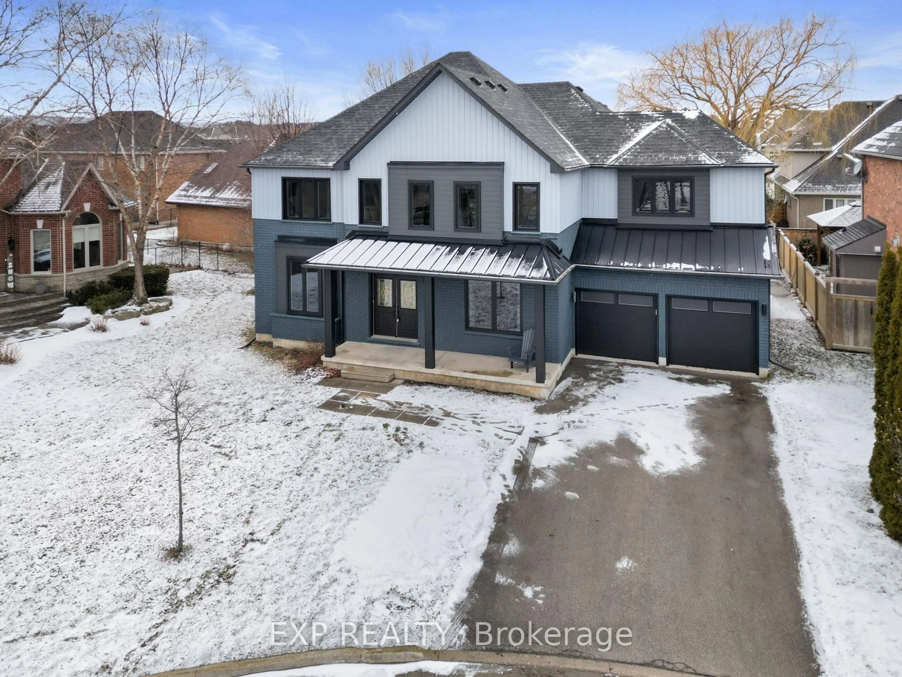 A pic from outside/outdoor area/front of a property/back of a property/a pic from drone, street for 12 Delrosa Way, Hamilton Ontario L8E 6E5