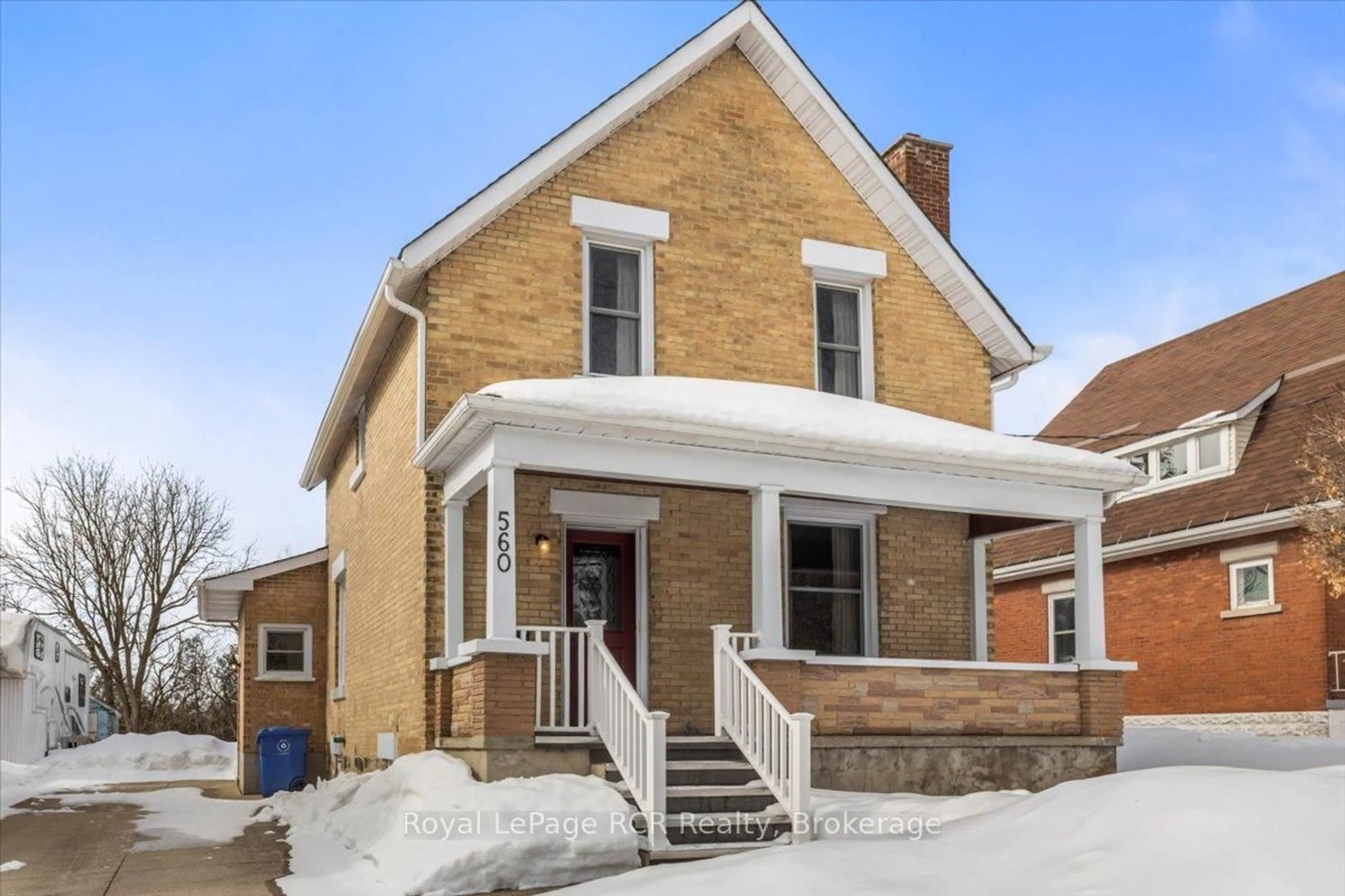 Home with brick exterior material, street for 560 6th Ave, Hanover Ontario N4N 2G6