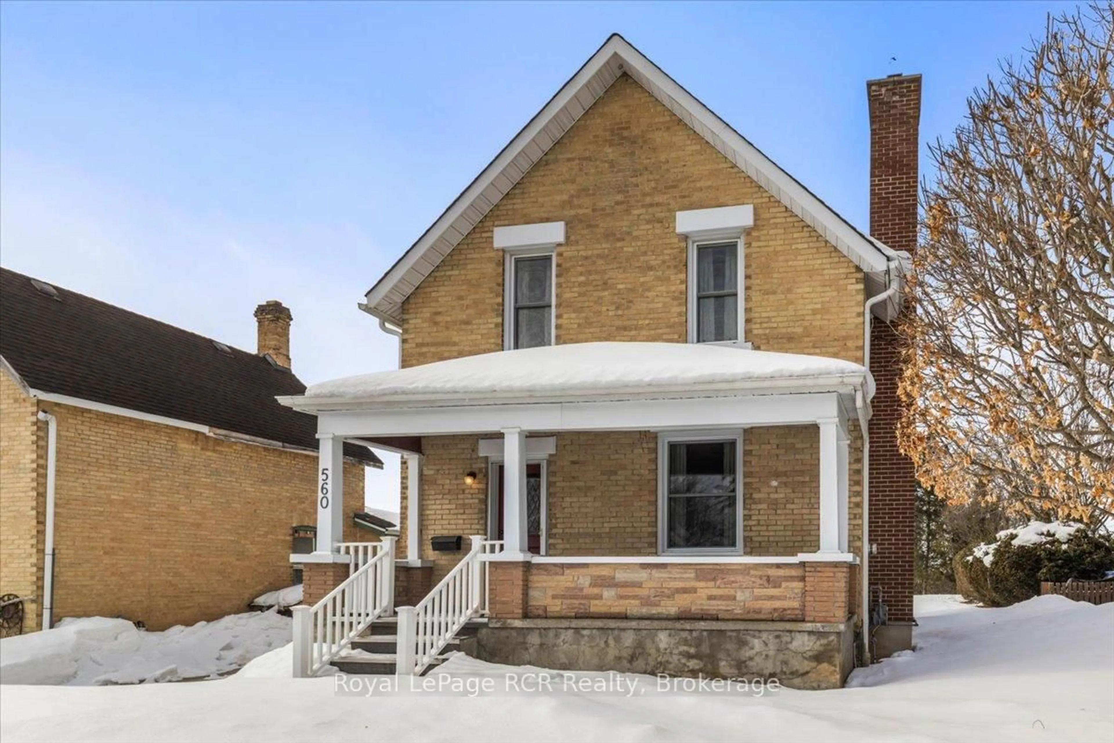 Home with brick exterior material, street for 560 6th Ave, Hanover Ontario N4N 2G6