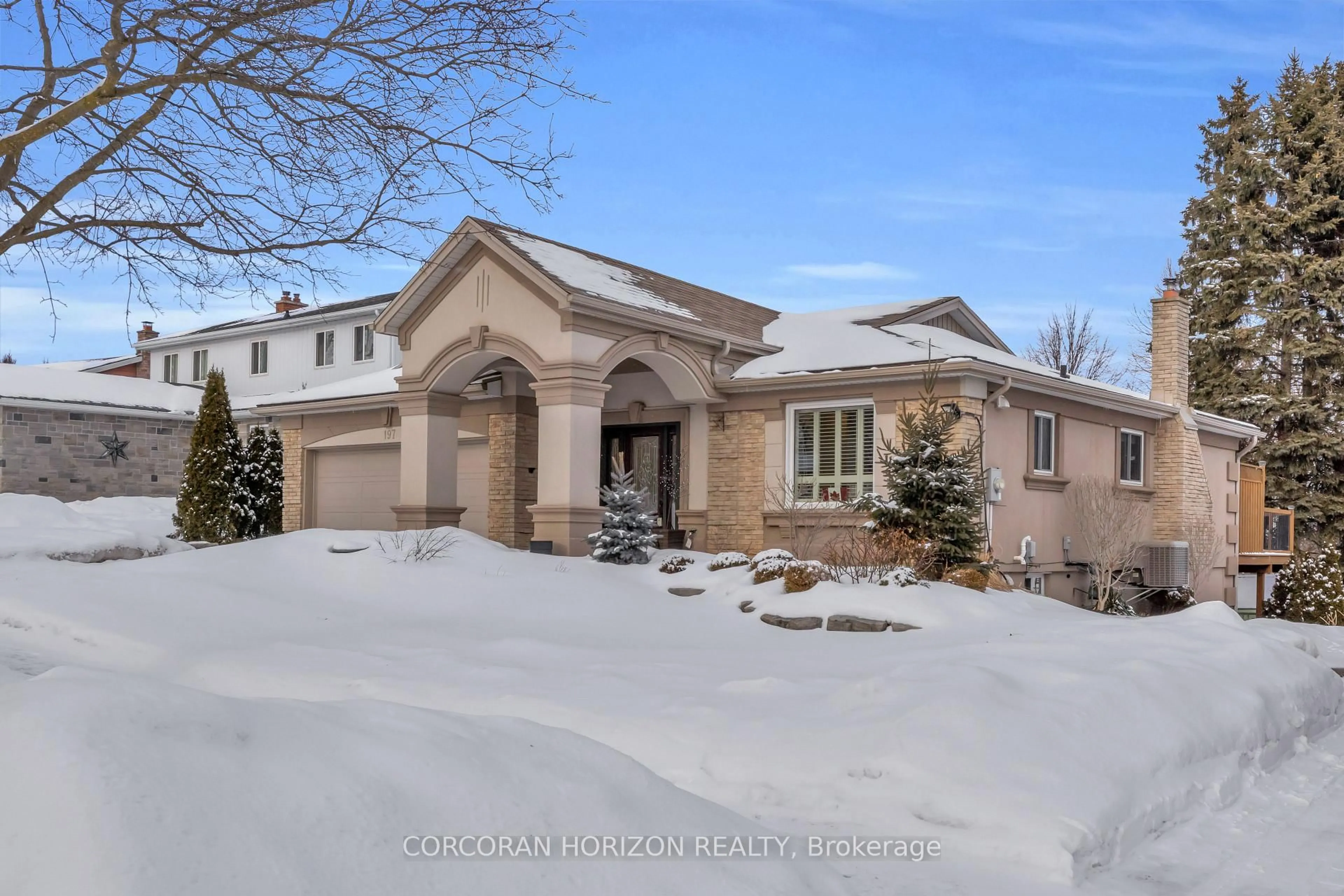 Home with brick exterior material, street for 197 Autumn Hill Cres, Kitchener Ontario N2N 1K9