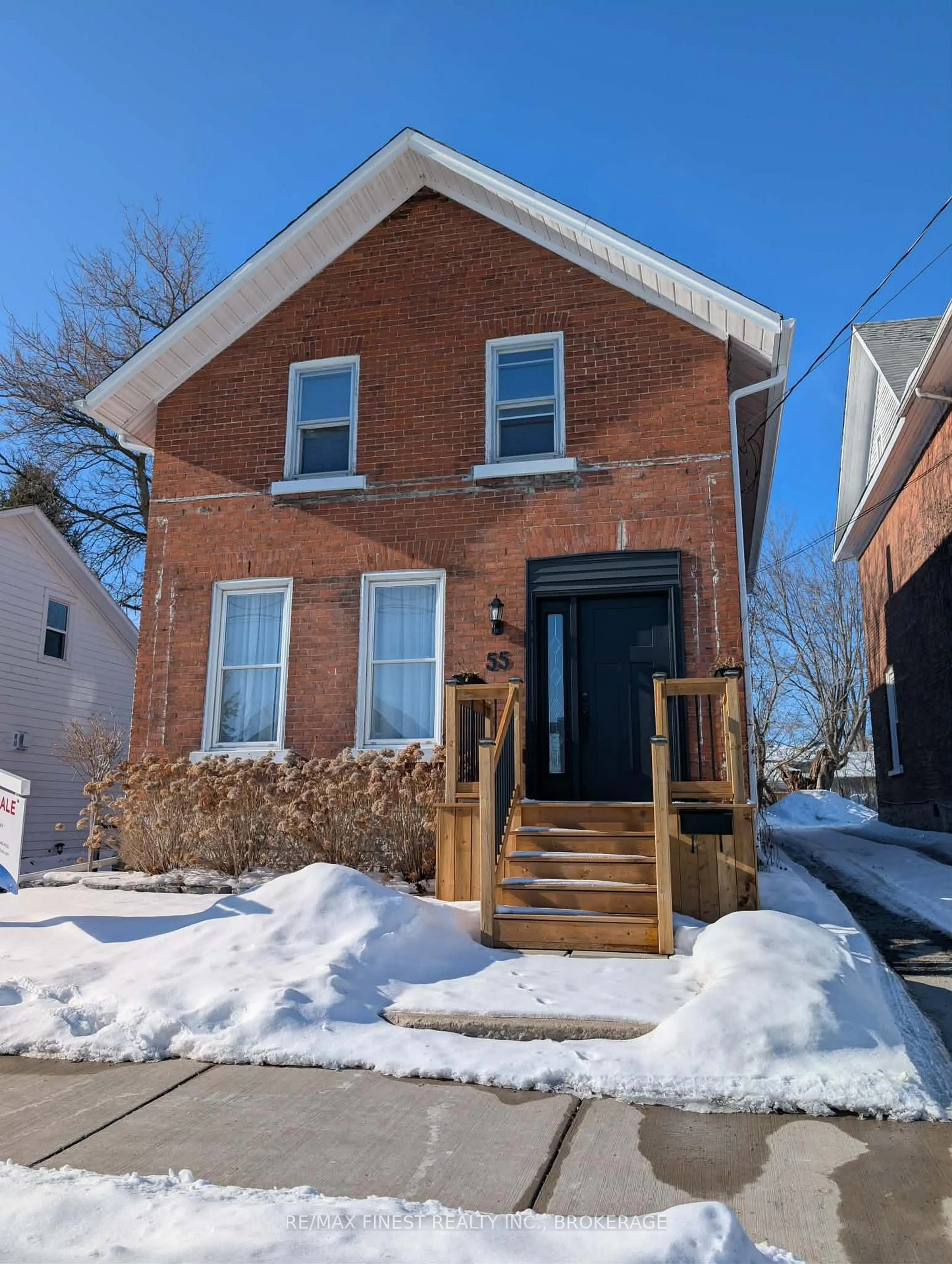 Home with brick exterior material, street for 55 Bridge St, Greater Napanee Ontario K7R 2C4