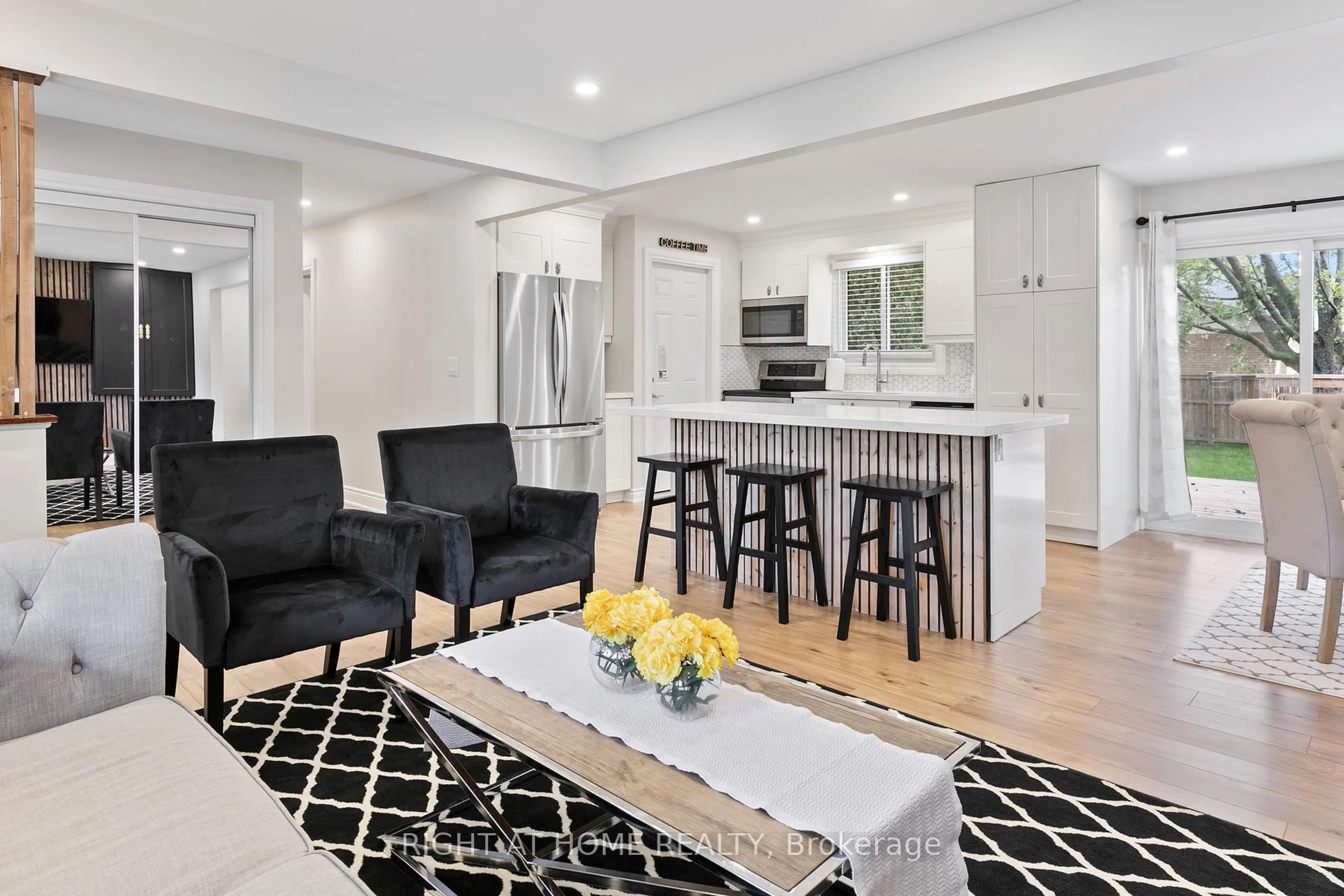 Open concept kitchen, ceramic/tile floor for 94 States Ave, Amherstburg Ontario N9V 3M3