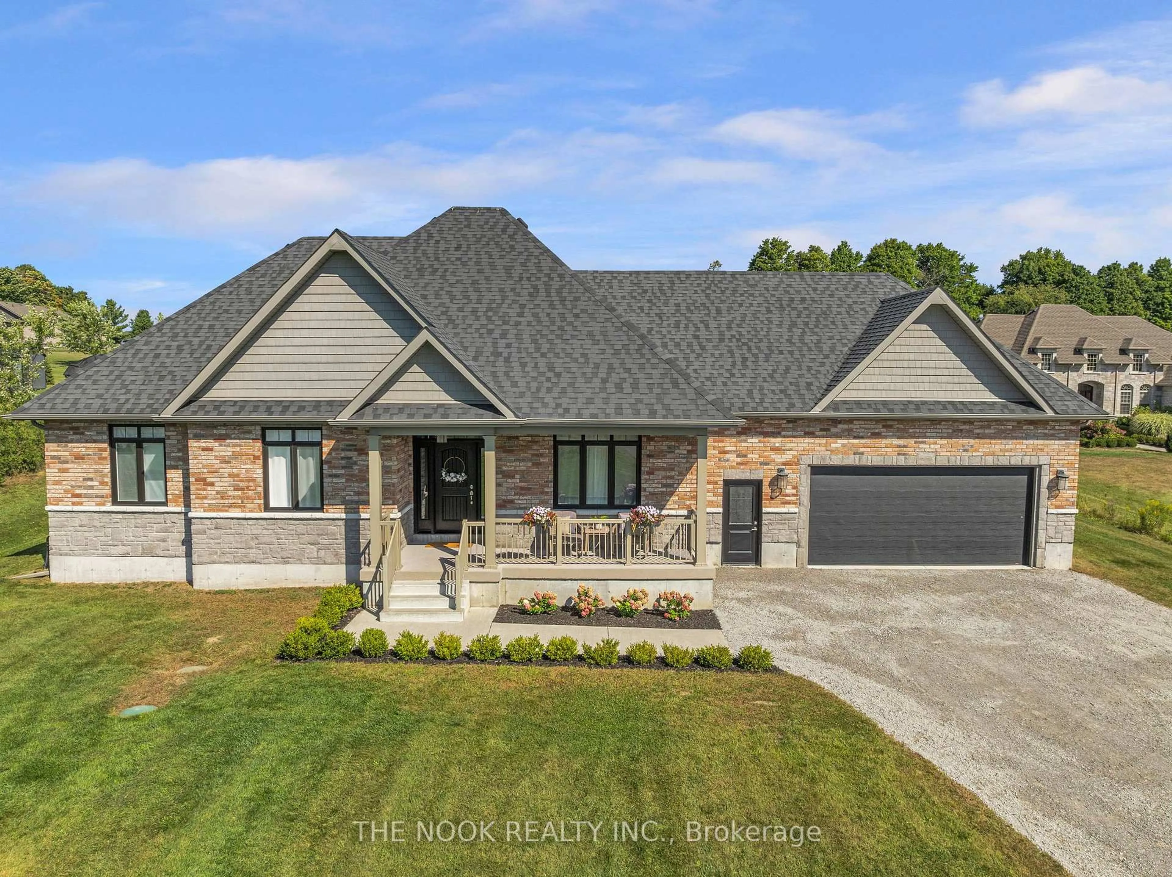 Home with brick exterior material, street for 114 Glens Of Antrim Way, Alnwick/Haldimand Ontario K0K 2G0