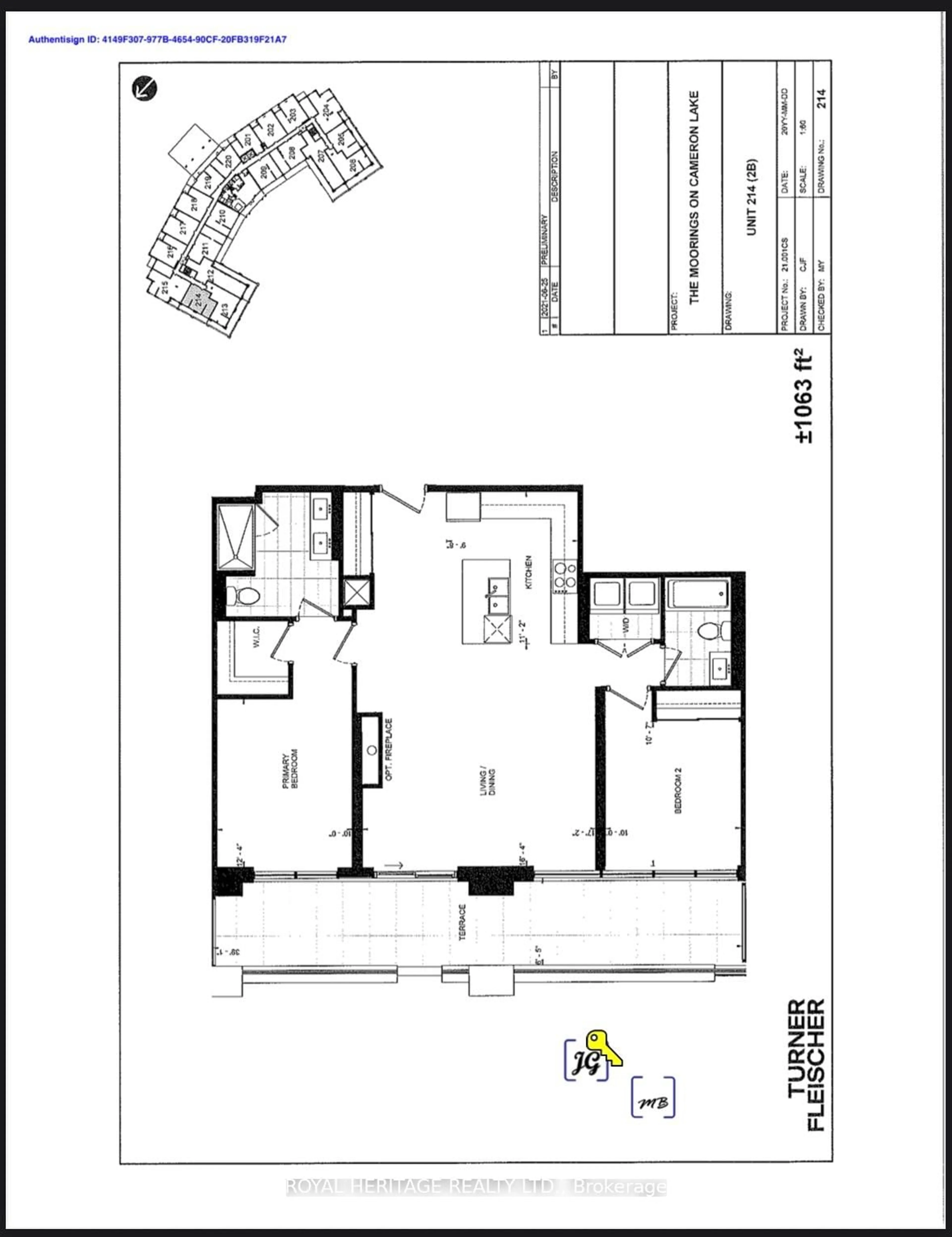 Floor plan for 99 Louisa St #215, Kawartha Lakes Ontario K0M 1N0