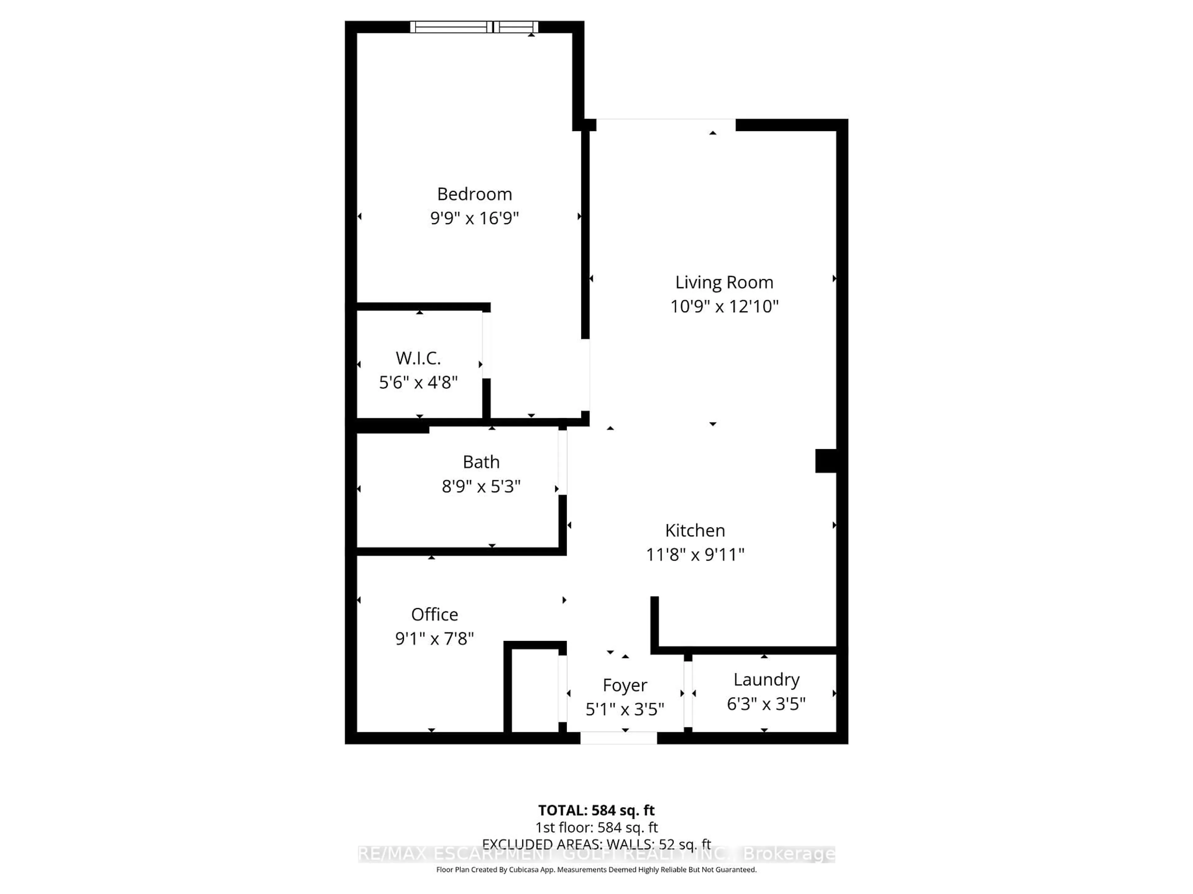 Floor plan for 125 Shoreview Pl #102, Hamilton Ontario L8E 0K3