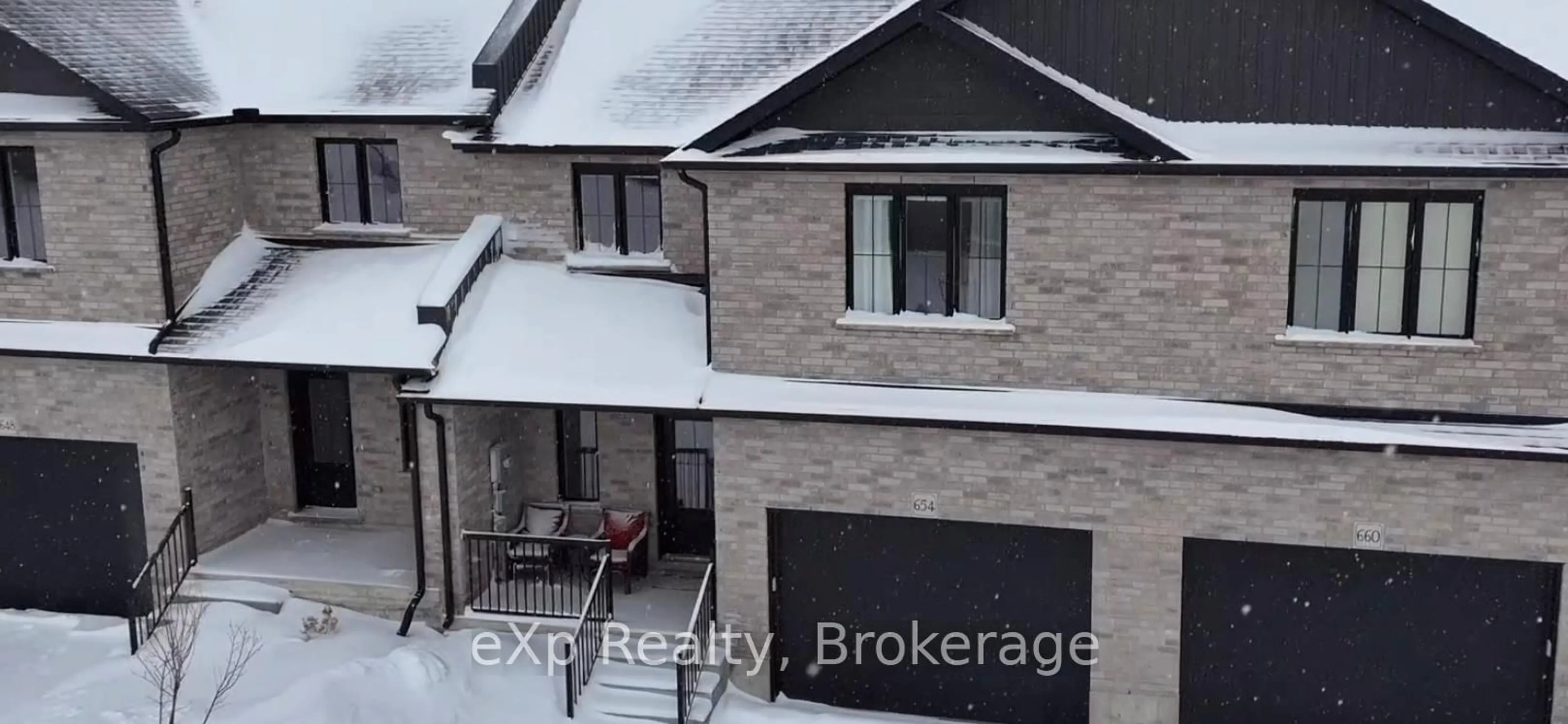 A pic from outside/outdoor area/front of a property/back of a property/a pic from drone, street for 654 Wray Ave, North Perth Ontario N4W 3K9