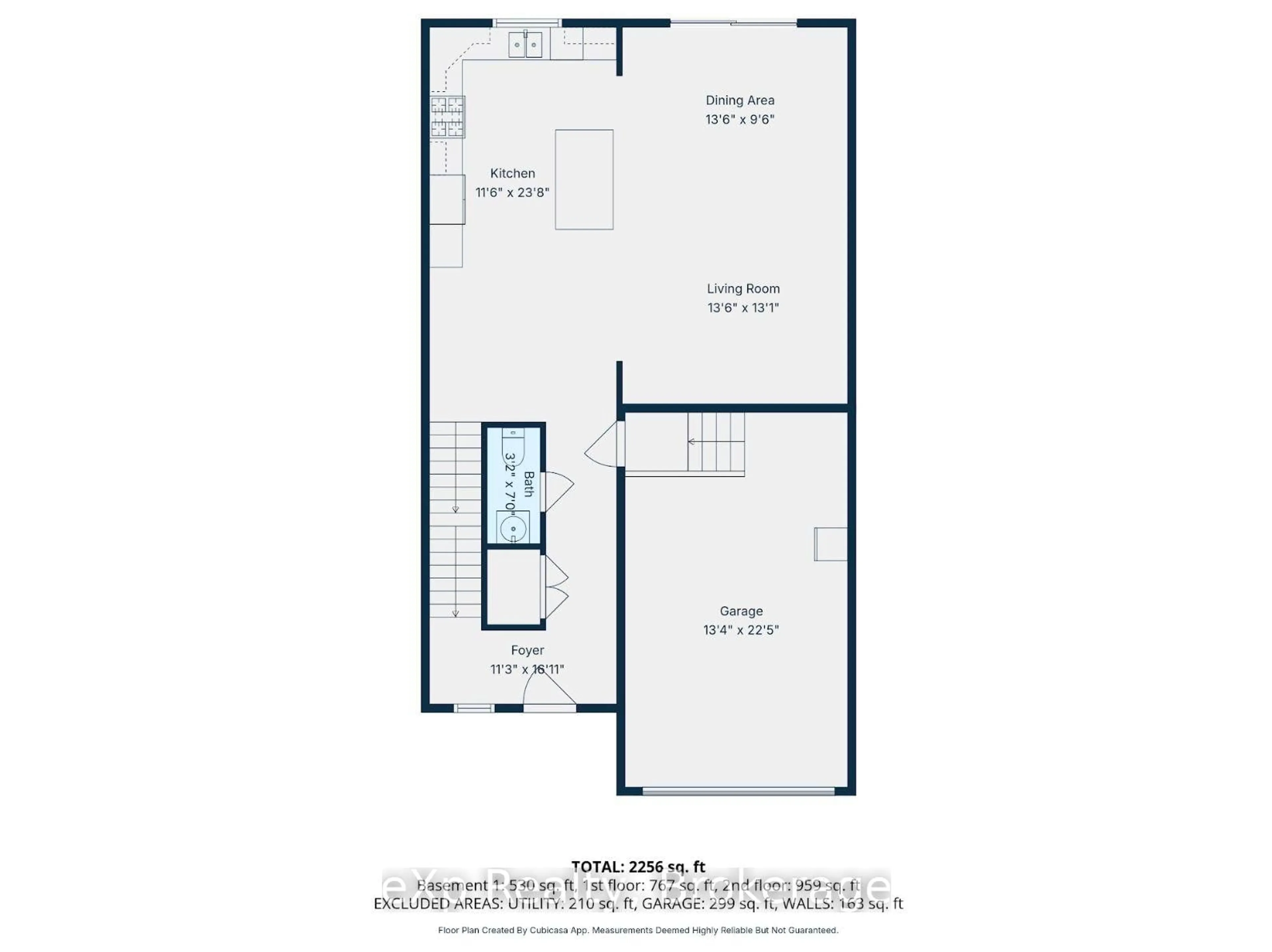 Floor plan for 654 Wray Ave, North Perth Ontario N4W 3K9