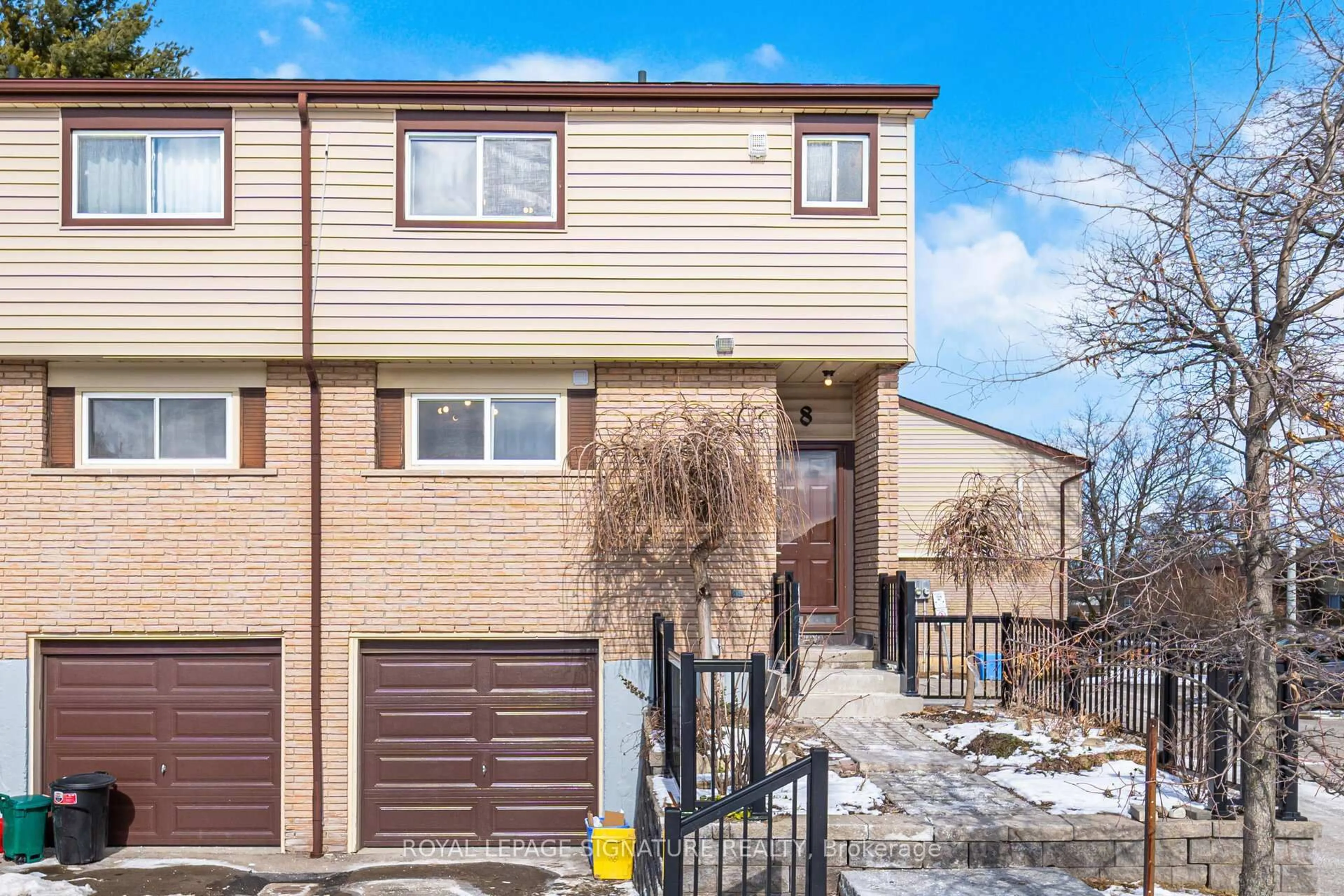 Home with brick exterior material, street for 8 Claudette Gate, Hamilton Ontario L9B 1T5