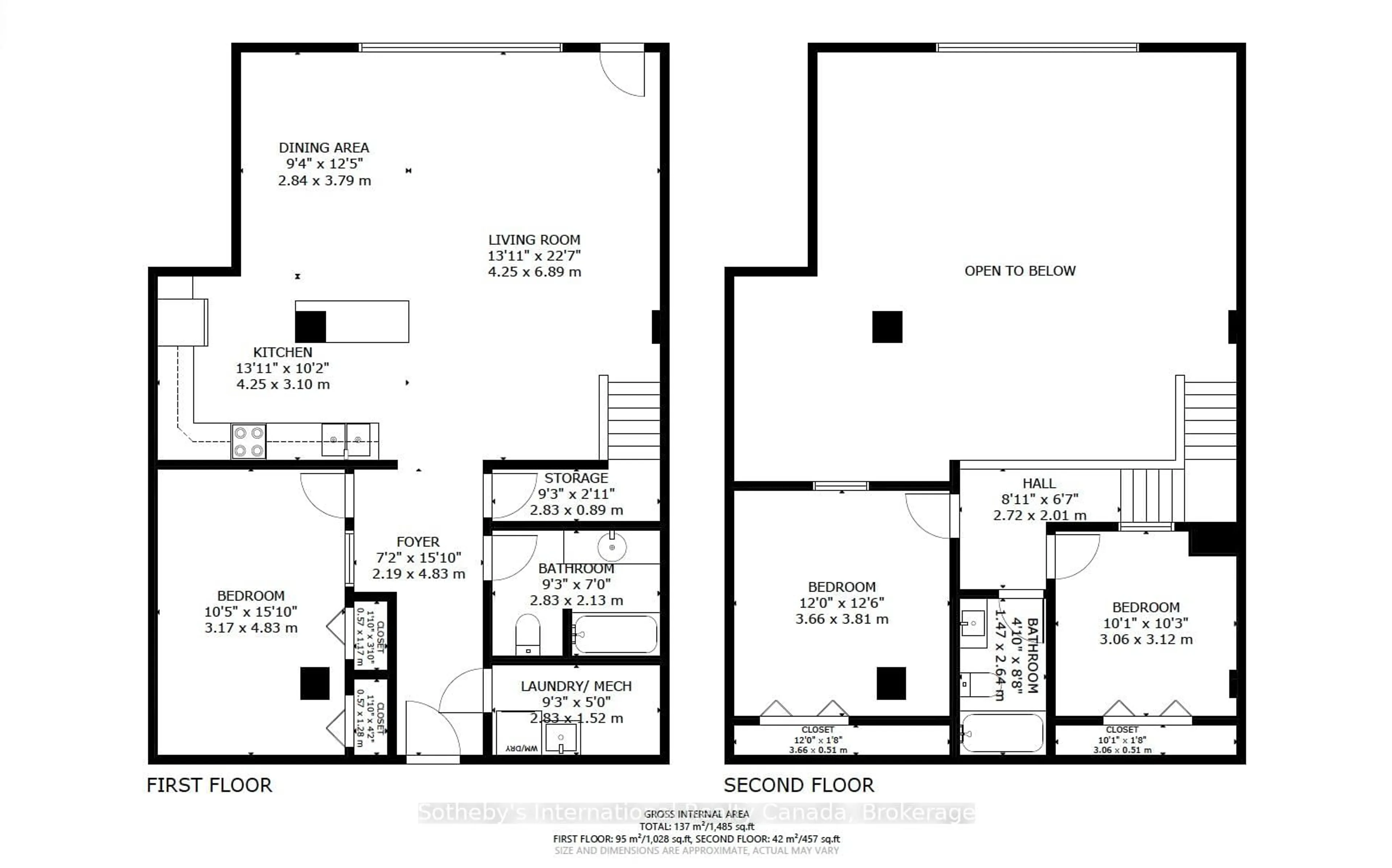 Floor plan for 111 Grey St #213, Brantford Ontario N3S 4V8