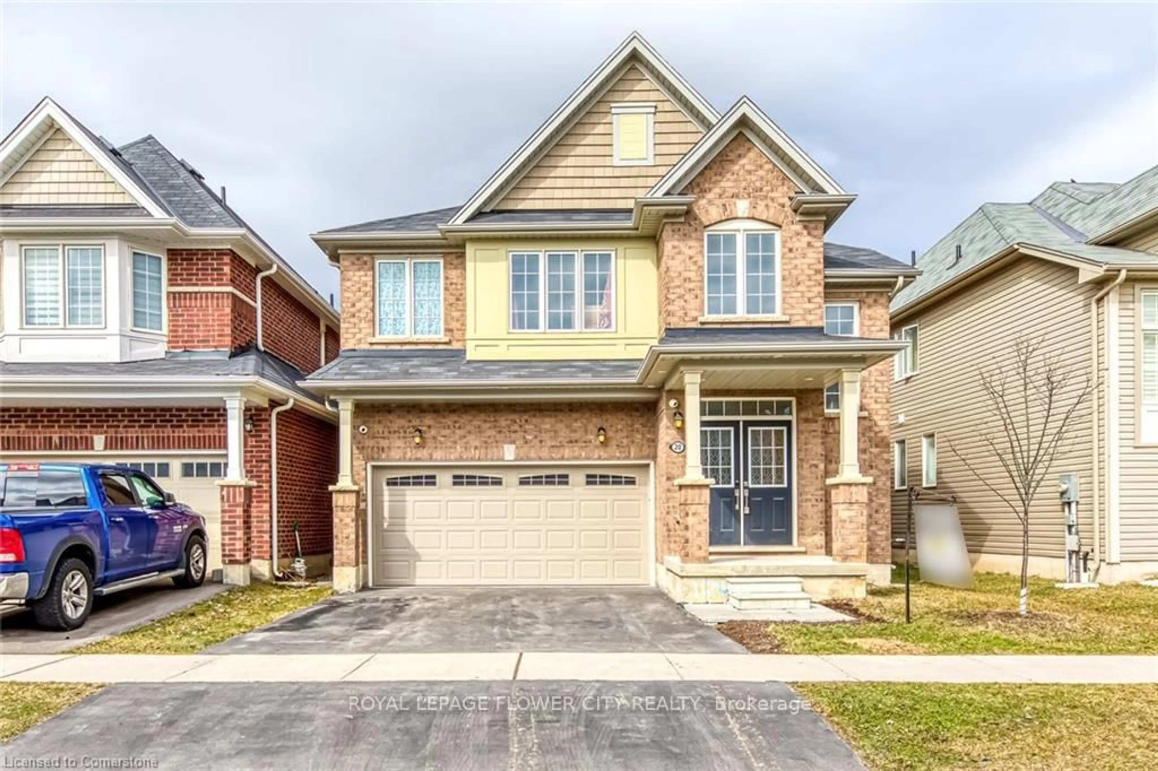 Home with brick exterior material, street for 20 Munro Circ, Brantford Ontario N3T 0R2