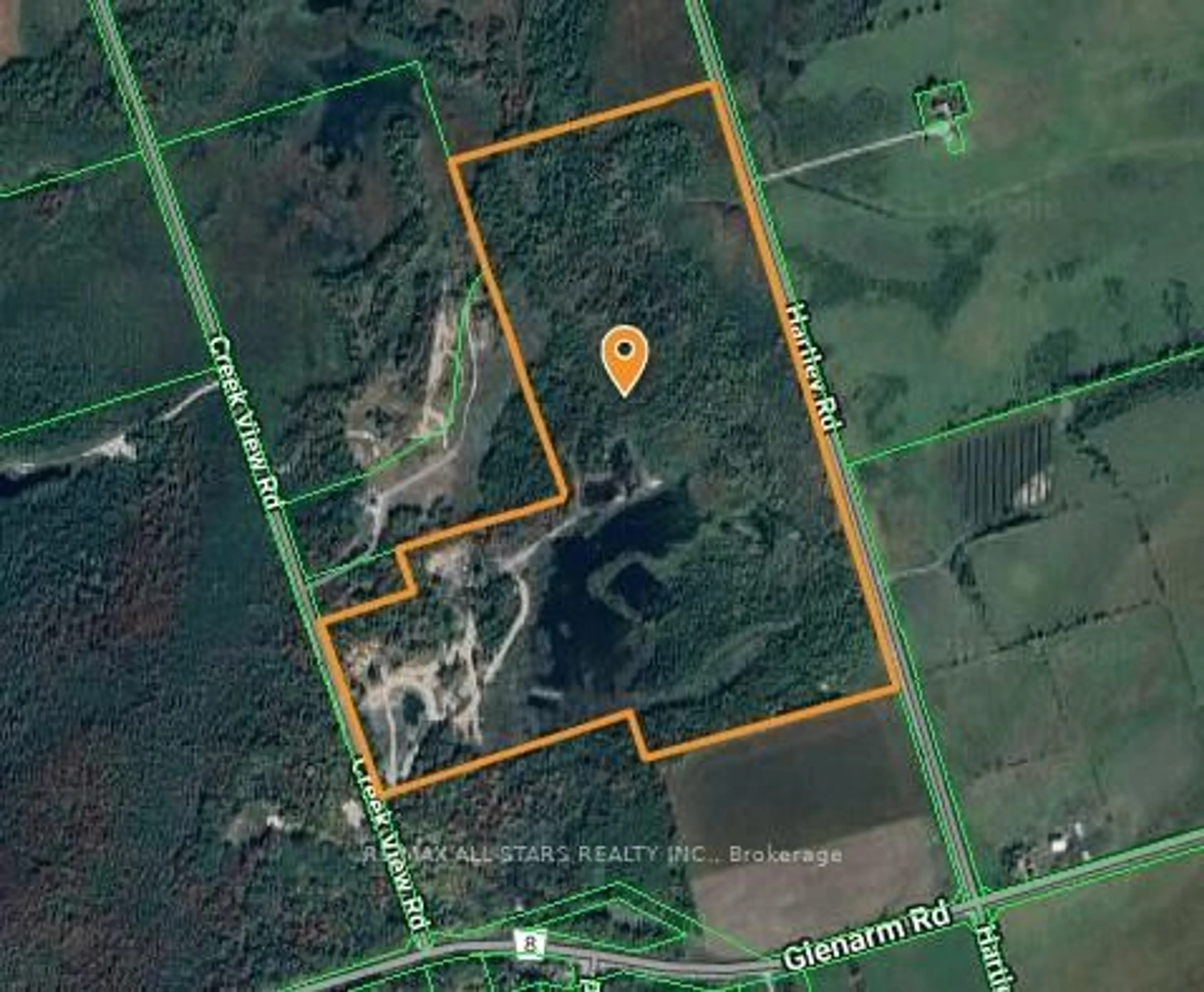 Picture of a map for 36 Creek View Rd, Kawartha Lakes Ontario K0M 2T0