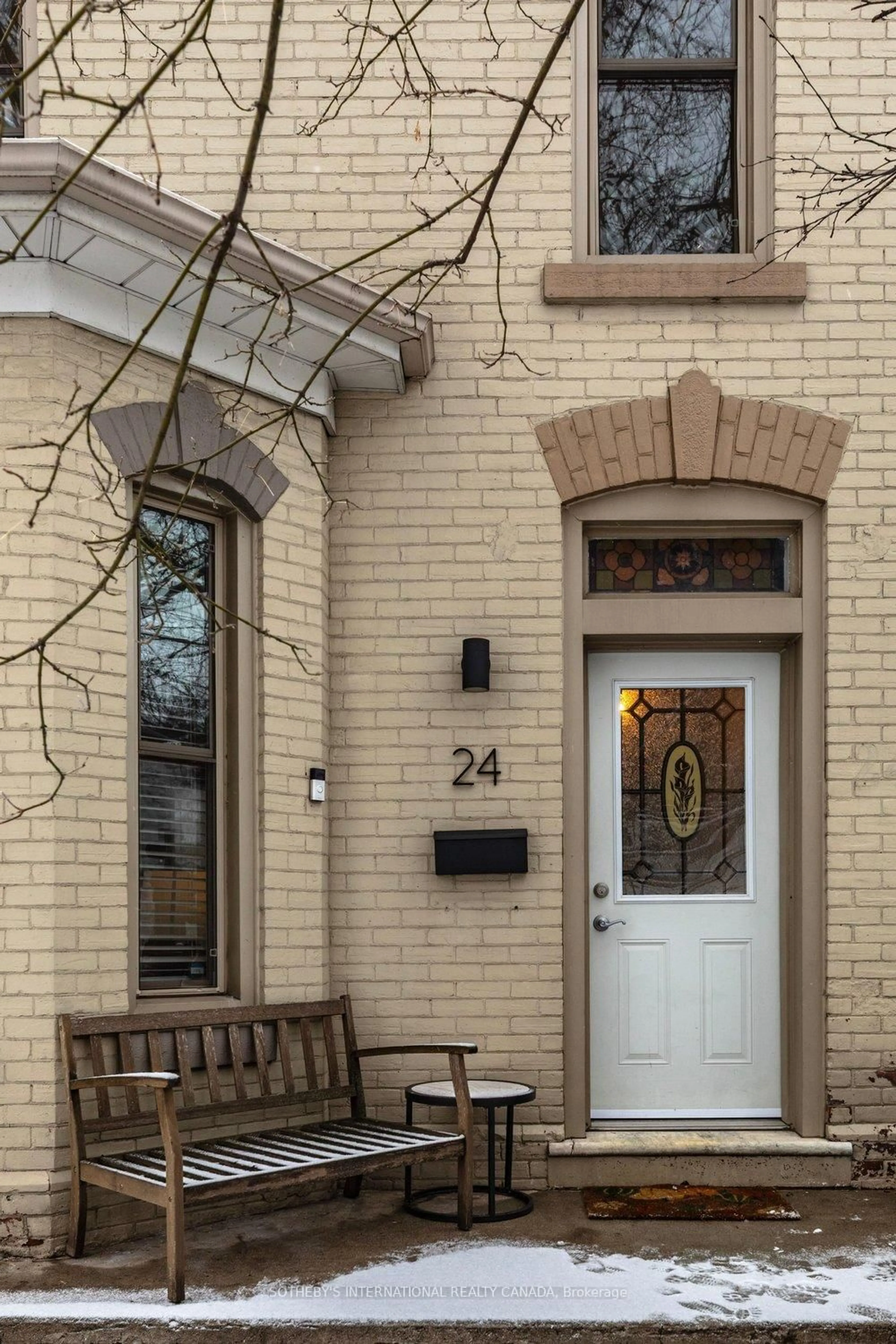 Home with brick exterior material, street for 24 Baillie St, Hamilton Ontario L8N 2K5