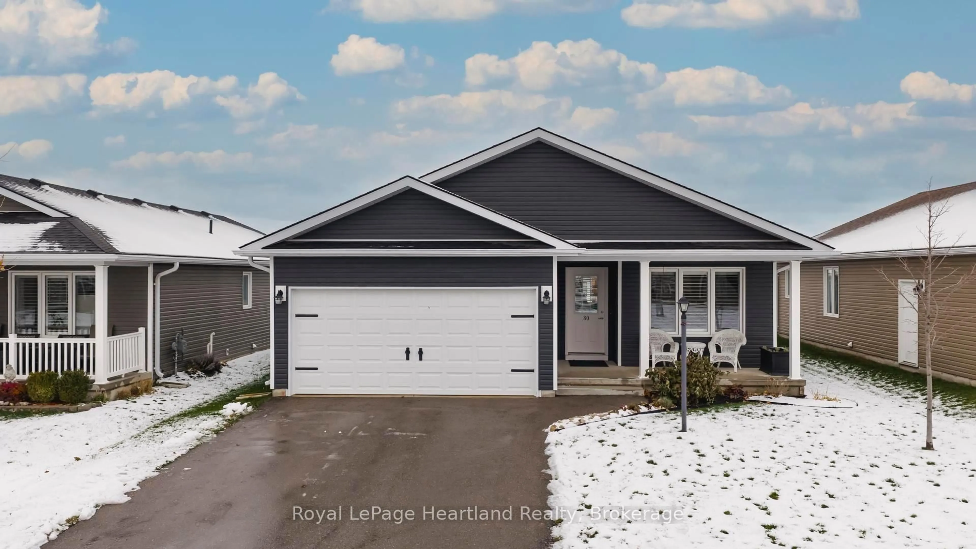 Home with vinyl exterior material, street for 80 LAKE BREEZE Dr, Ashfield-Colborne-Wawanosh Ontario N7A 0B9