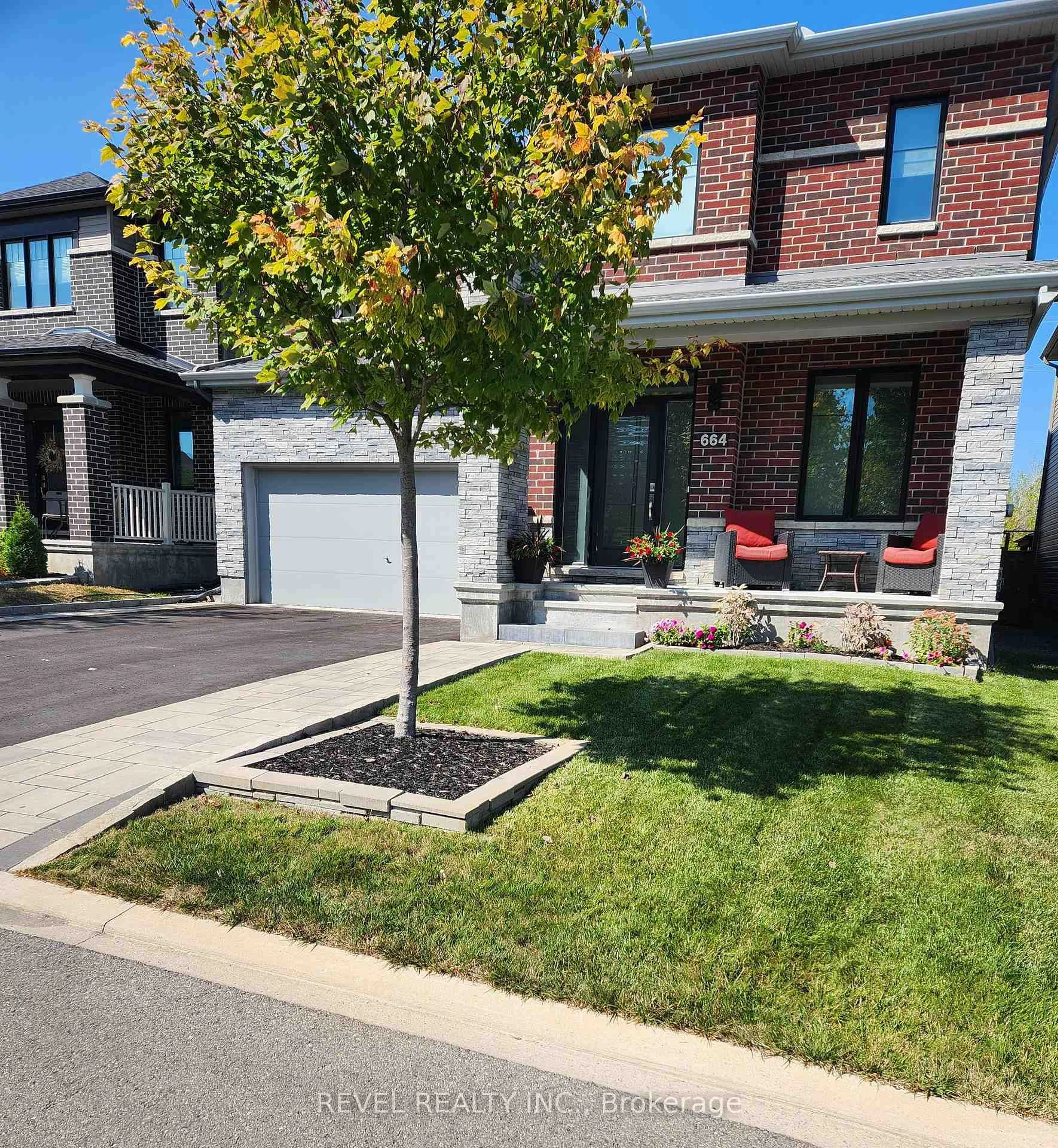 Home with brick exterior material, street for 664 Eagle Crest Hts, Ottawa Ontario K2S 1G6