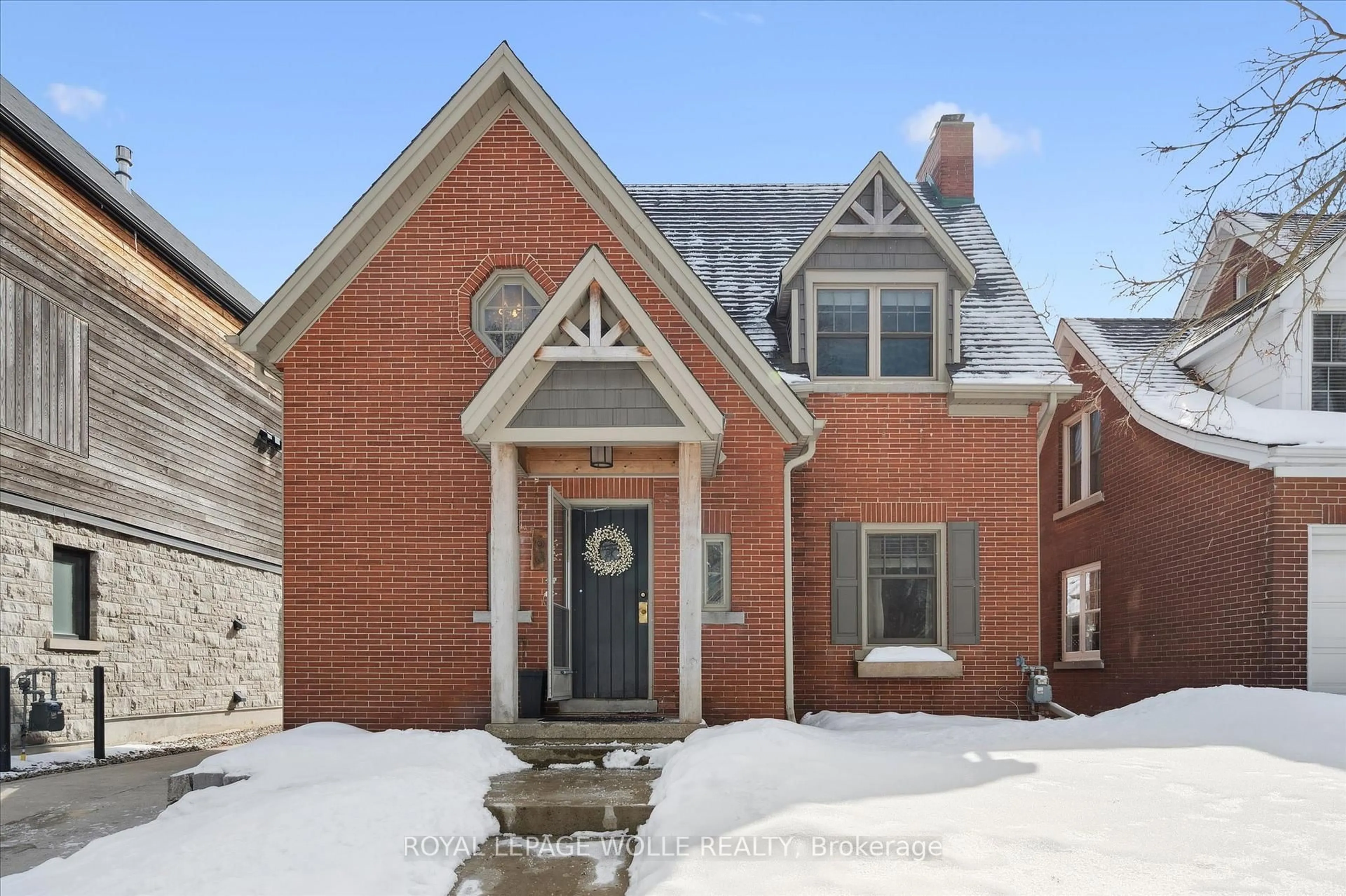 Home with brick exterior material, street for 63 Claremont Ave, Kitchener Ontario N2M 2P5