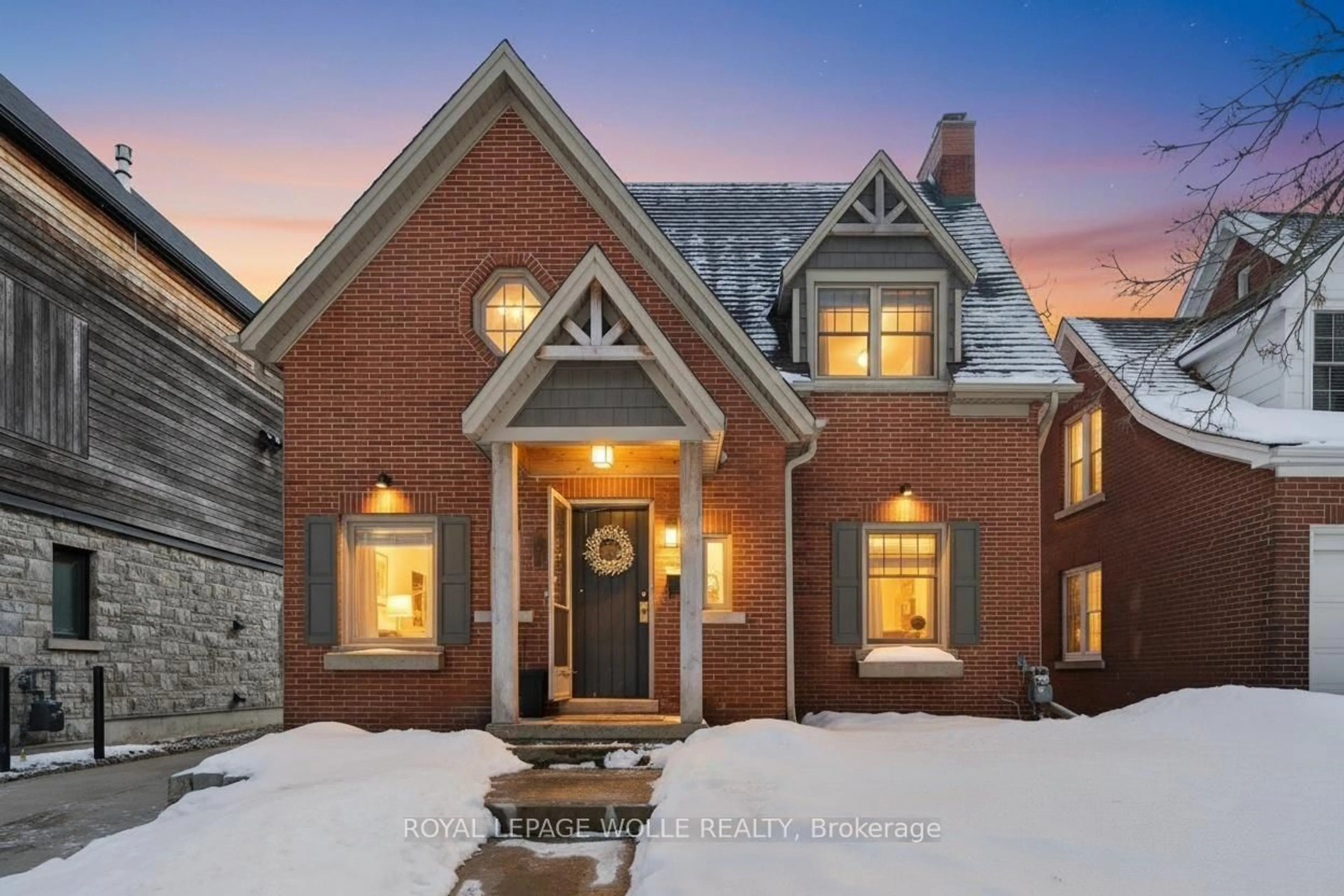 Home with brick exterior material, street for 63 Claremont Ave, Kitchener Ontario N2M 2P5