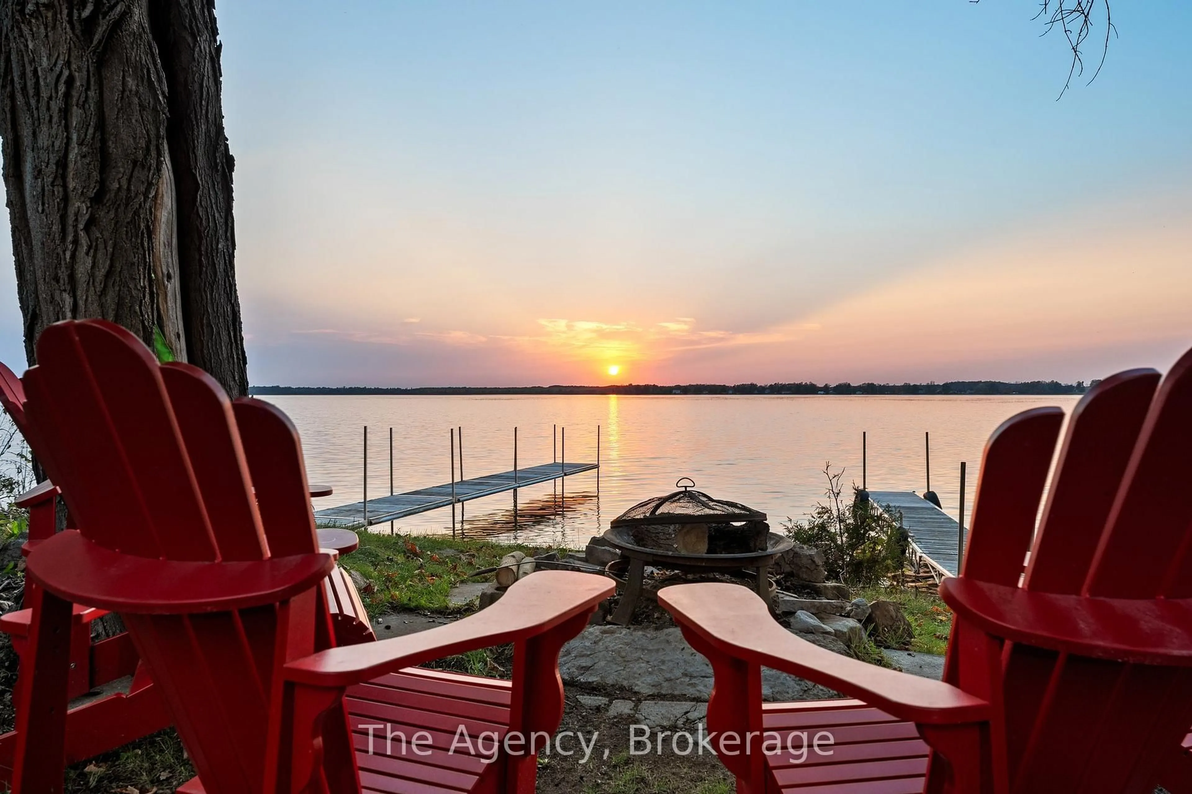 Patio, water/lake/river/ocean view for 119 Campbell Beach Rd, Kawartha Lakes Ontario L0K 1W0