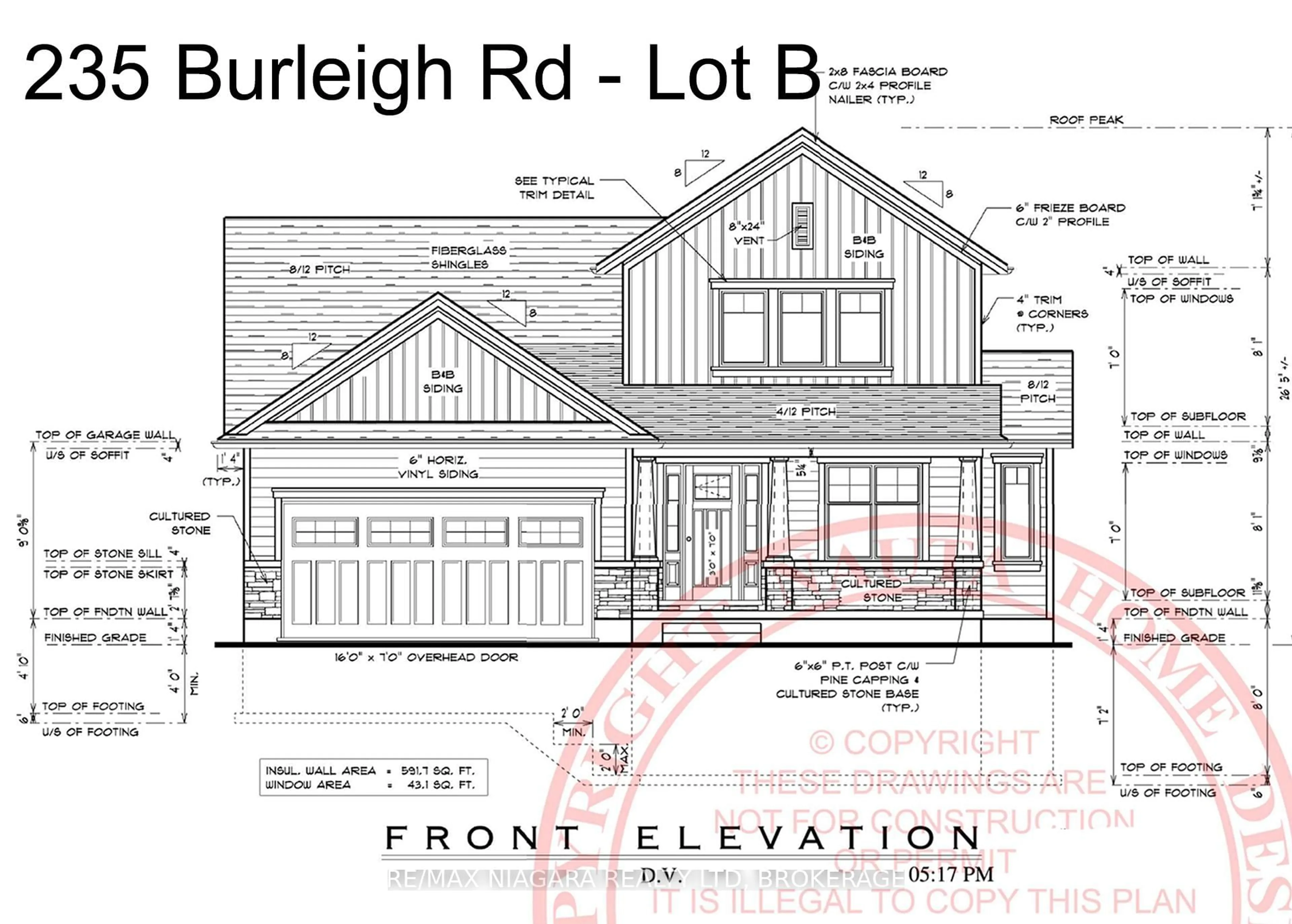 Floor plan for 235 Burleigh Rd #Lot B, Fort Erie Ontario L0S 1N0
