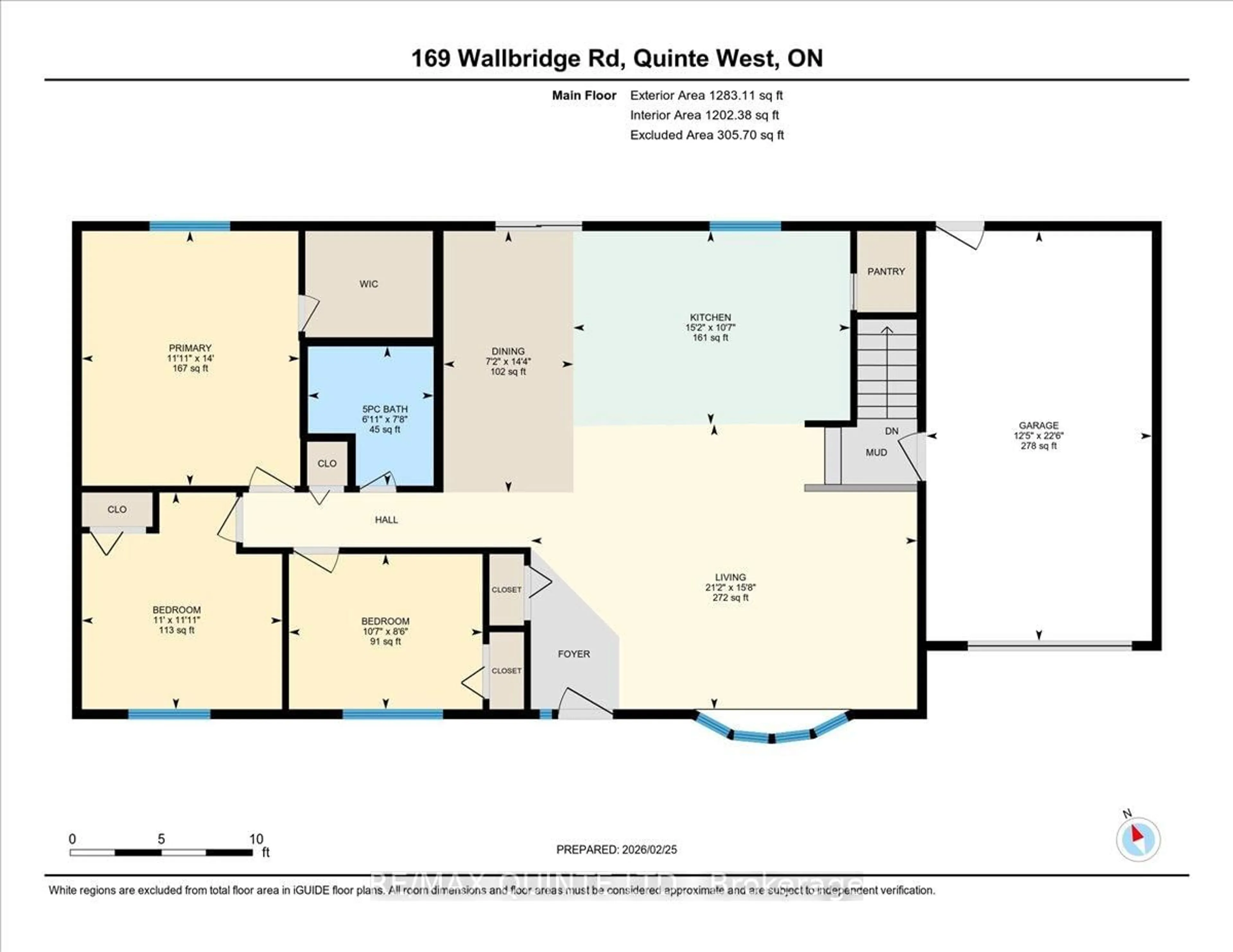 Floor plan for 169 Wallbridge Rd, Hastings Ontario K0K 2C0