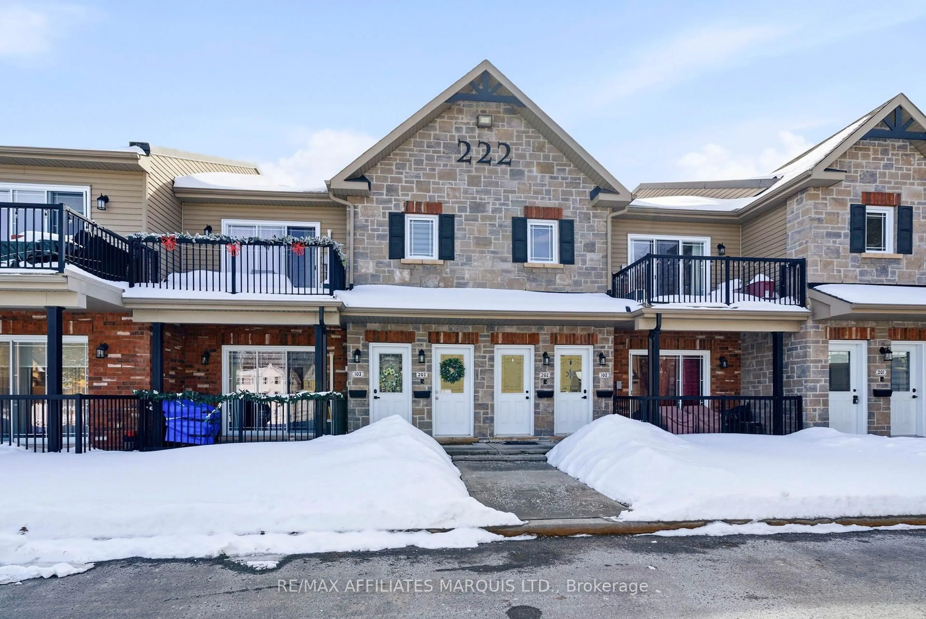 Patio, unknown for 222 First St #202, Cornwall Ontario K6H 0G2