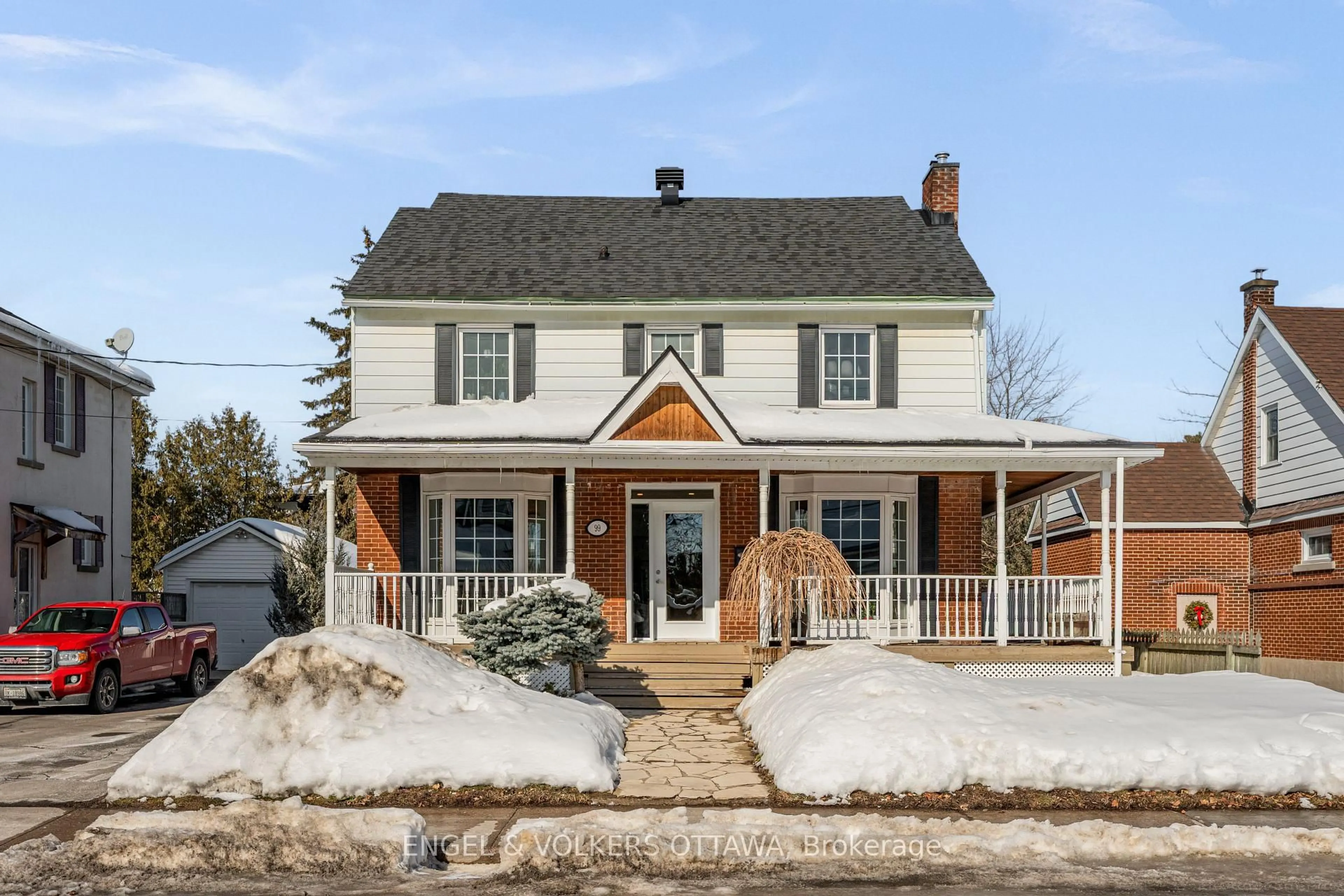 Home with brick exterior material, street for 99 GLYNN Ave, Ottawa Ontario K1K 1S7