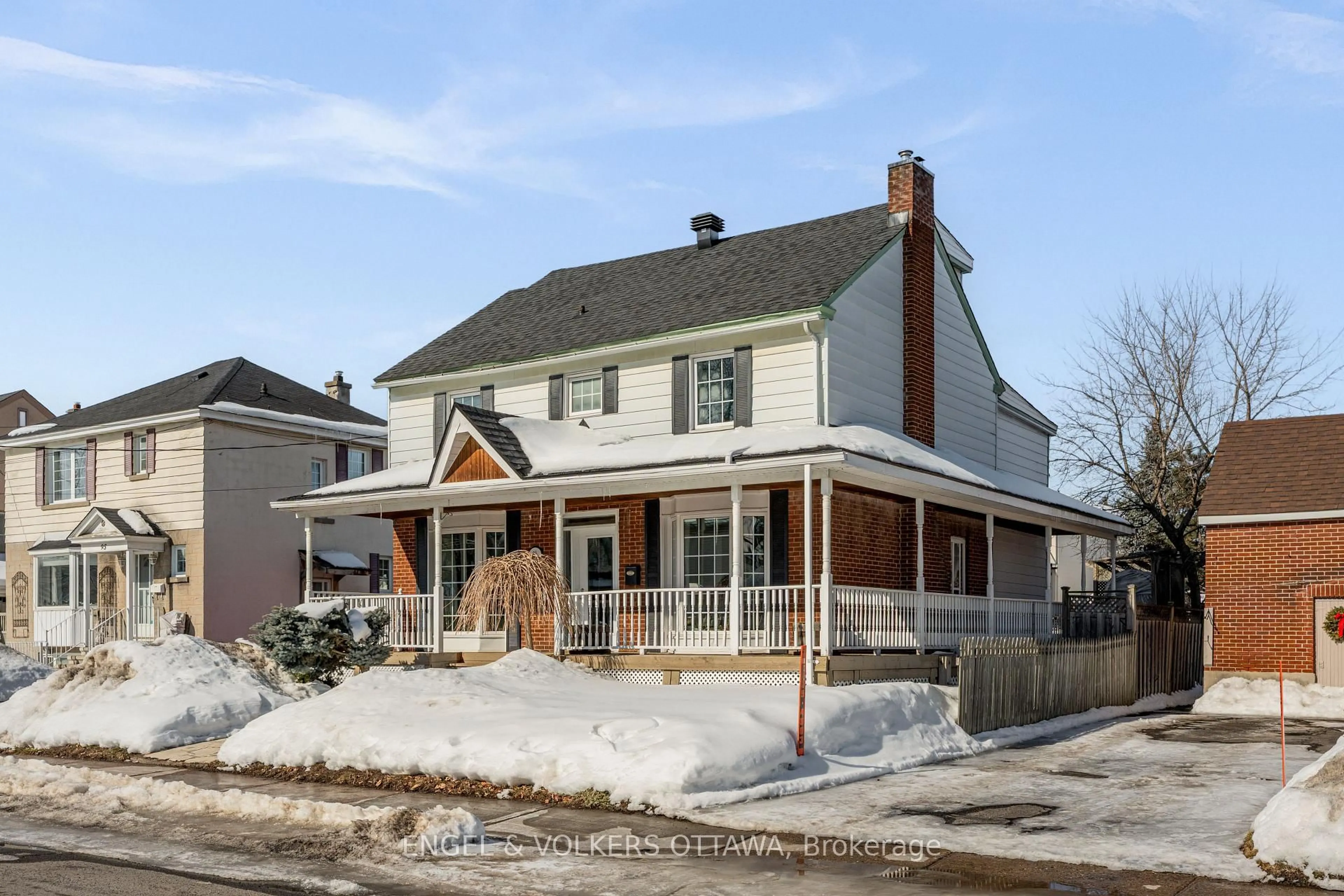 Home with brick exterior material, street for 99 GLYNN Ave, Ottawa Ontario K1K 1S7