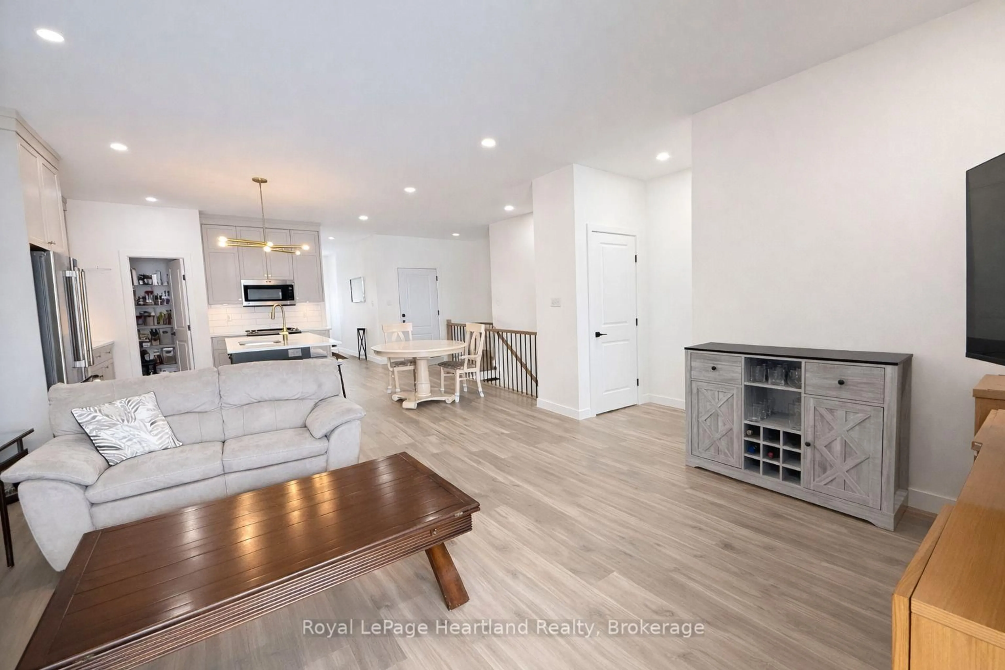 Open concept kitchen, unknown for 20 Silver Creek Rd, Huron East Ontario N0K 1W0