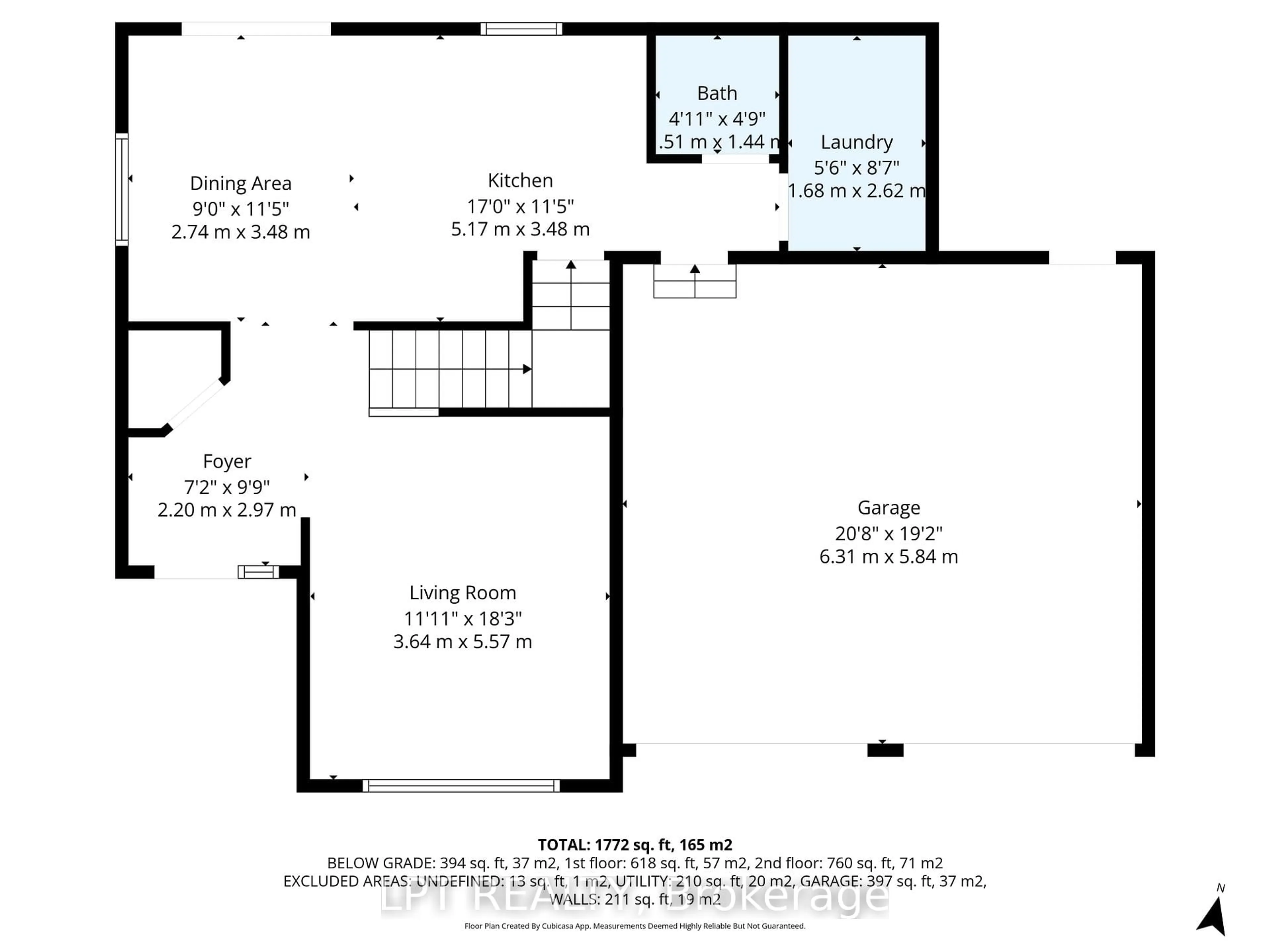 Floor plan for 102 Joseph St, Lucan Biddulph Ontario N0M 2J0