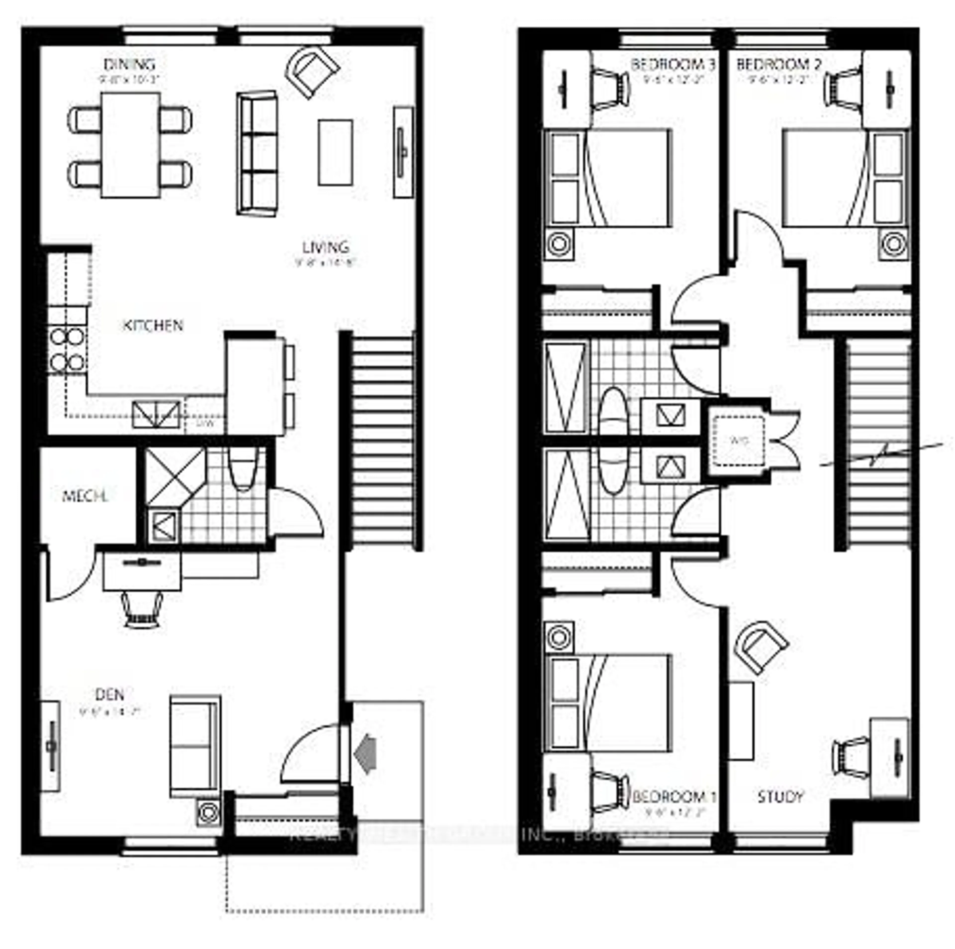 Floor plan for 288 Albert St #113, Waterloo Ontario N2L 0G9
