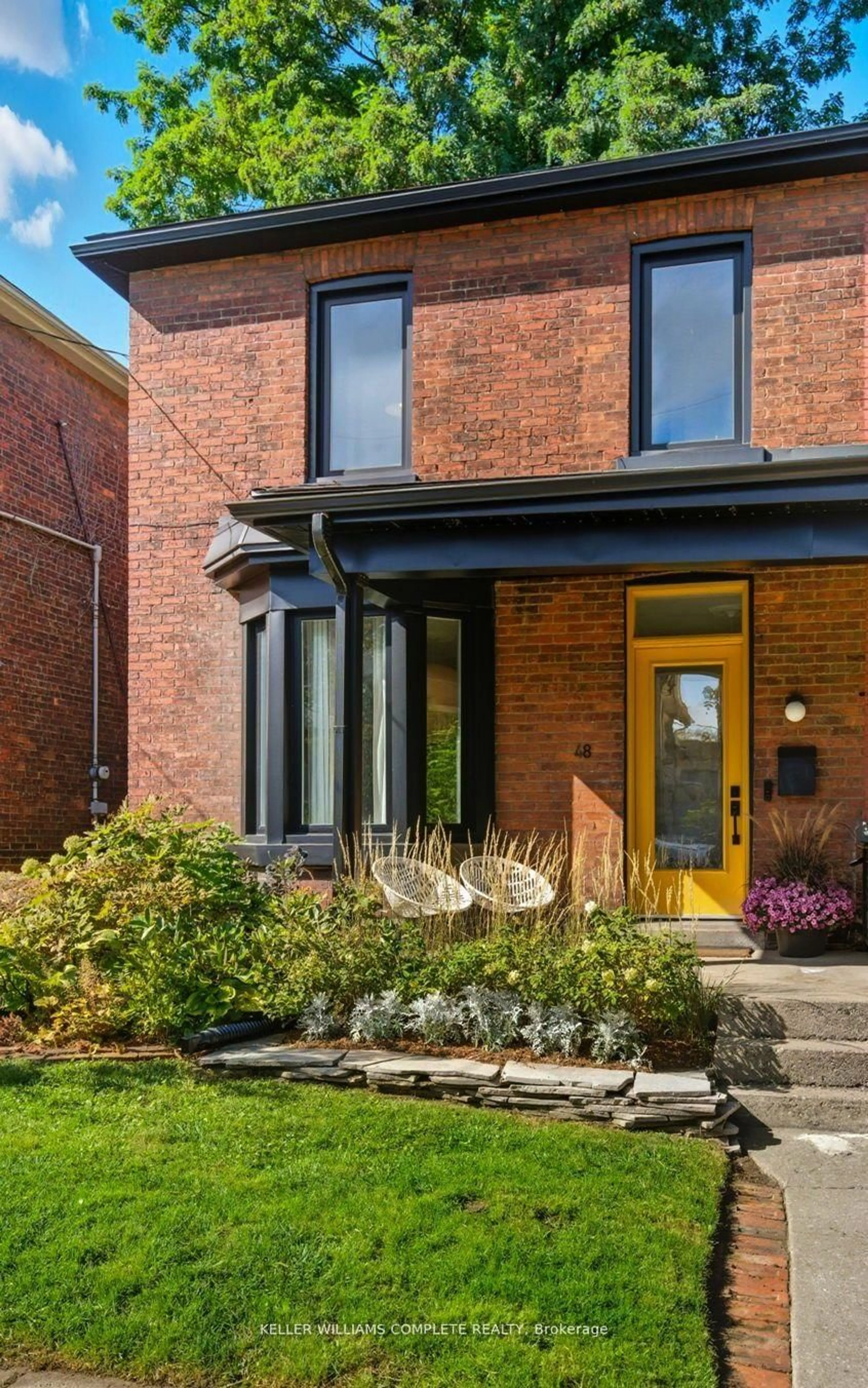 Home with brick exterior material, street for 48 Liberty St, Hamilton Ontario L8N 2N6