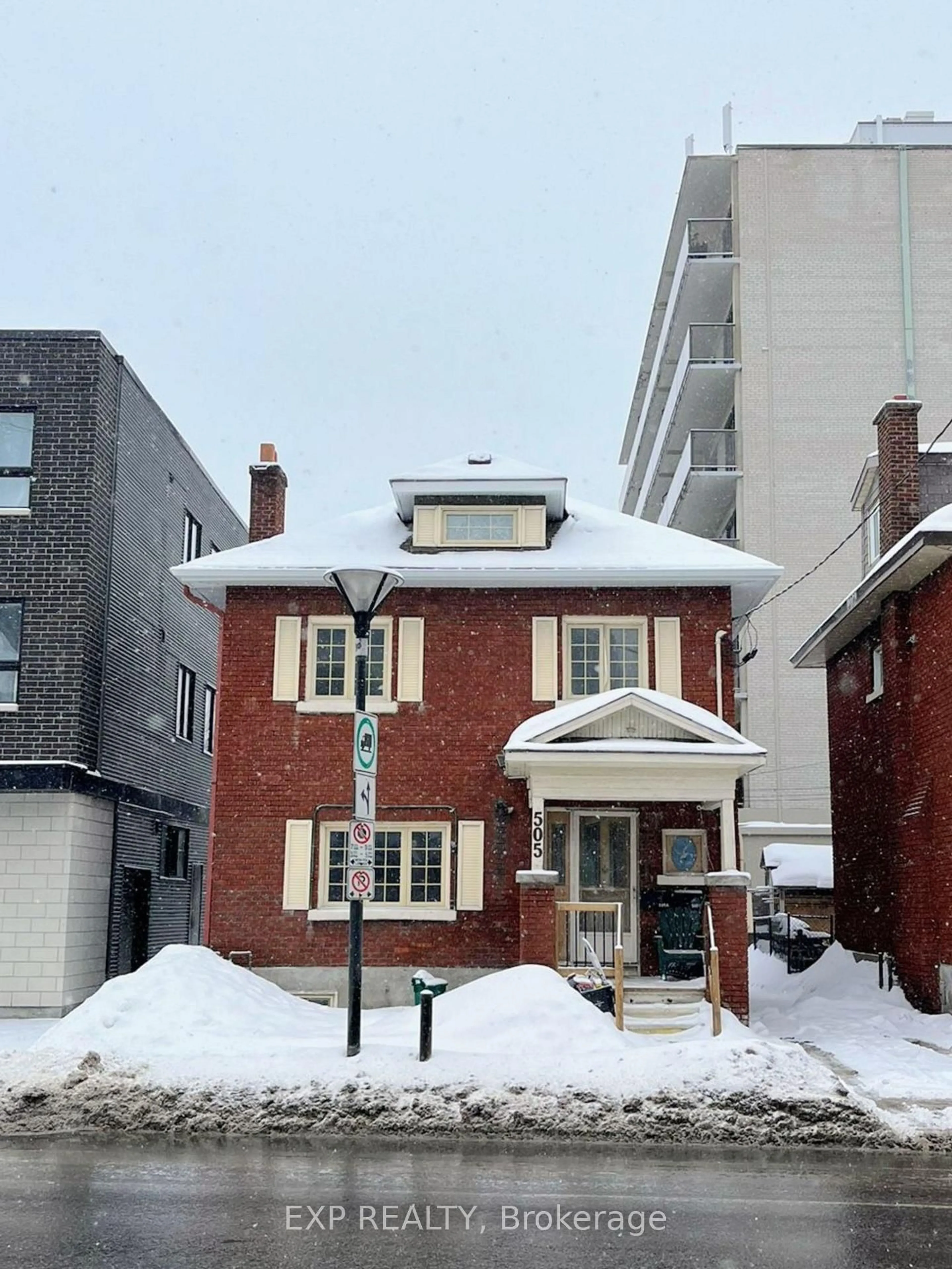 Home with brick exterior material, street for 505 Bronson Ave, Ottawa Ontario K1R 6J8
