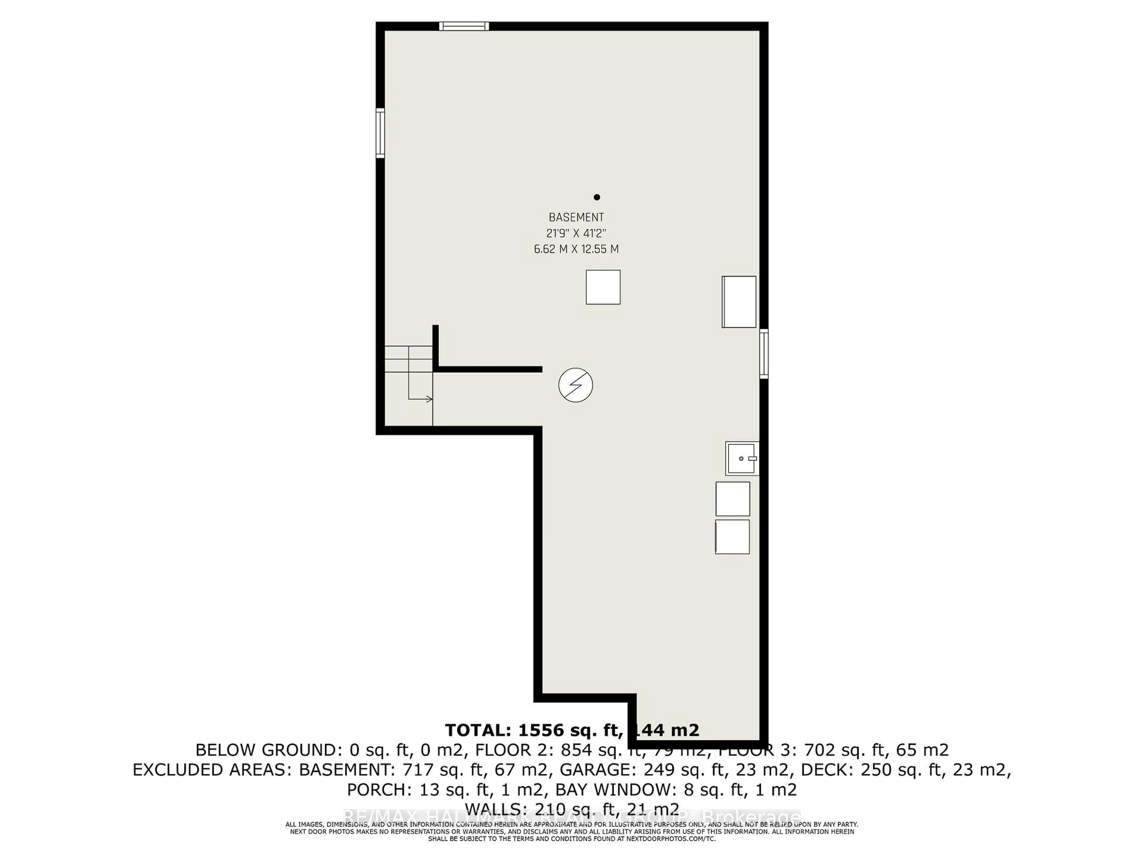 Floor plan for 270 Mceachern Cres, Ottawa Ontario K1E 3K5
