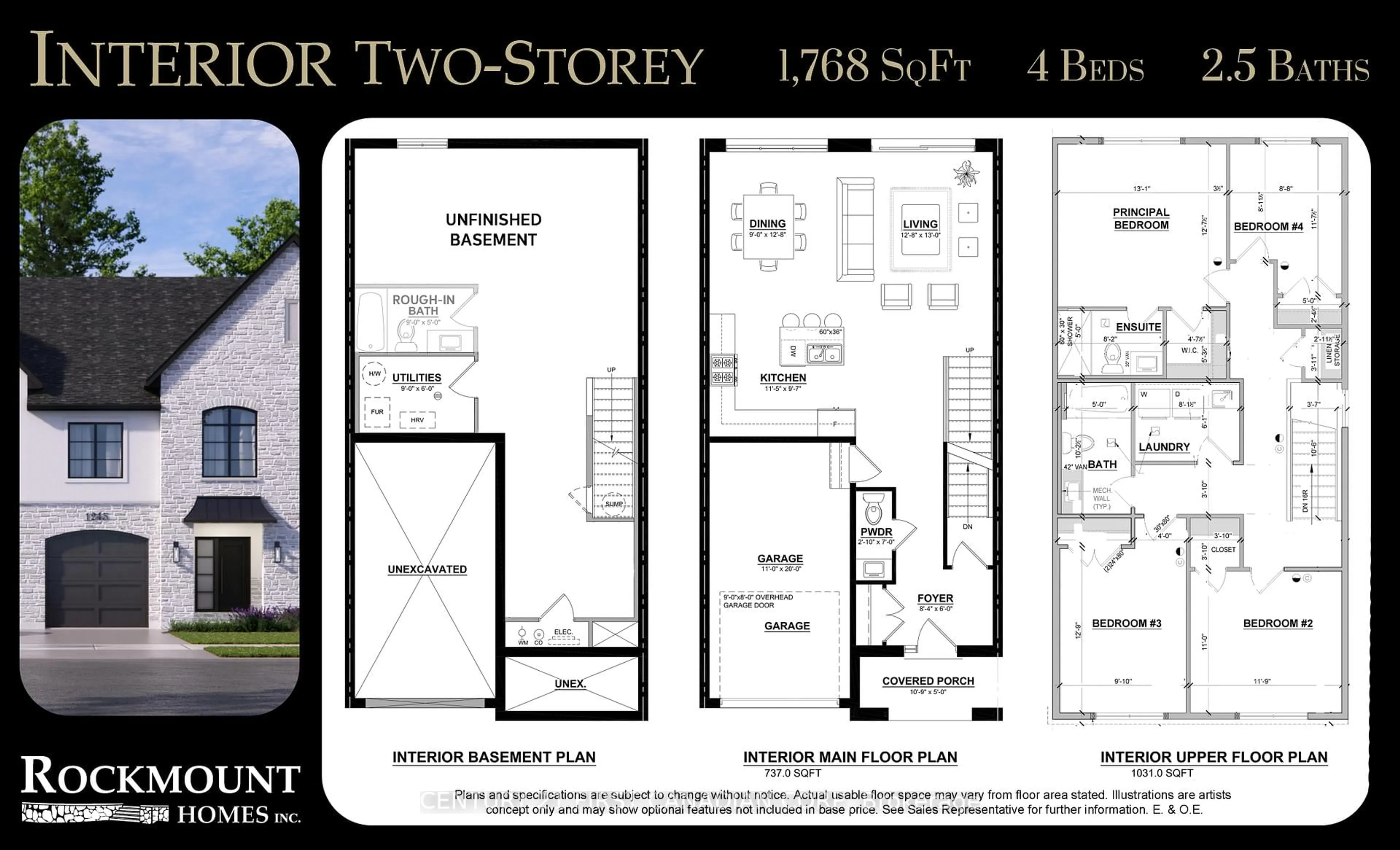 Floor plan for 4241 Calhoun Way, London South Ontario N6P 1J9