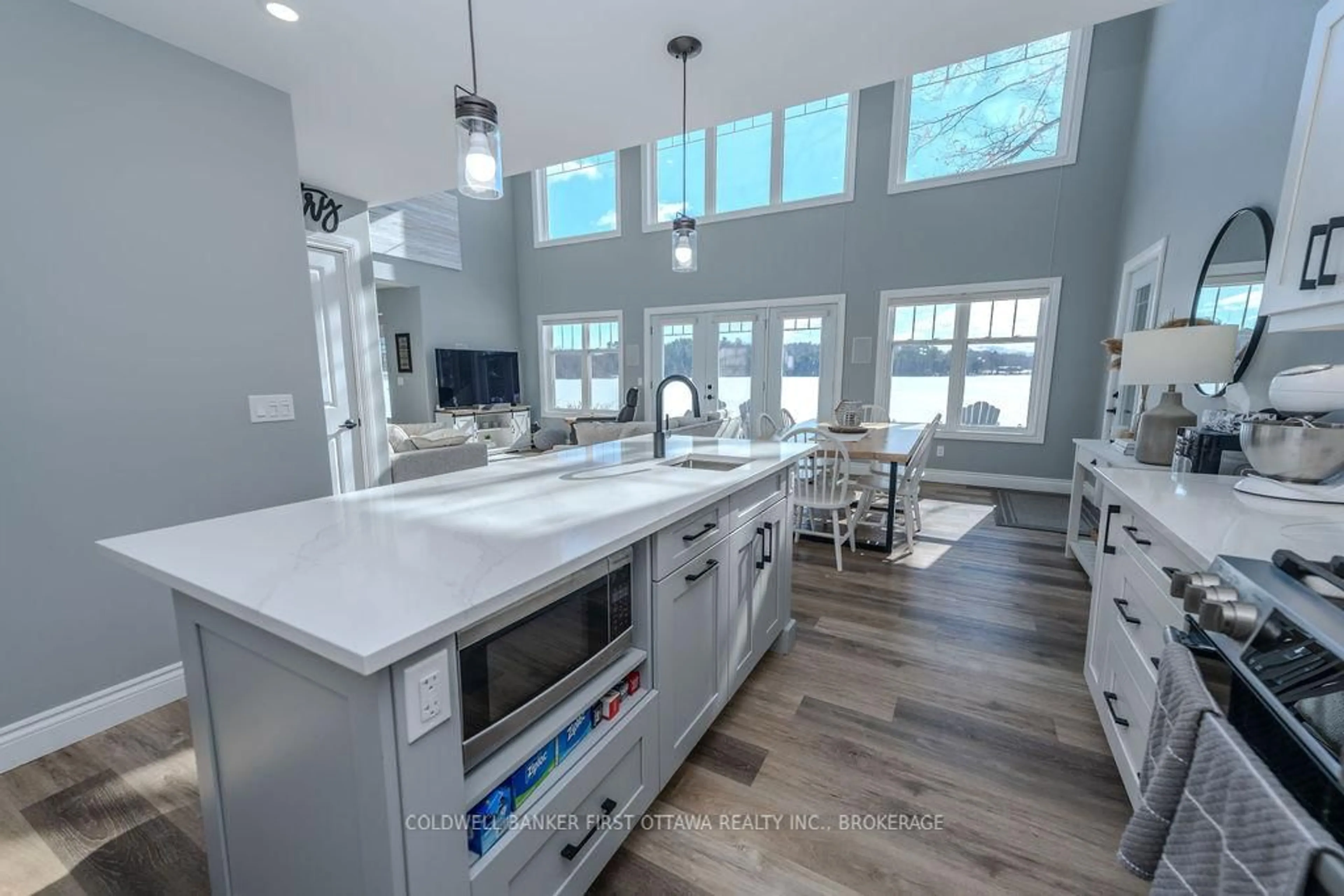 Open concept kitchen, unknown for 114 Lb 7a Railroad St, Rideau Lakes Ontario K0E 1N0