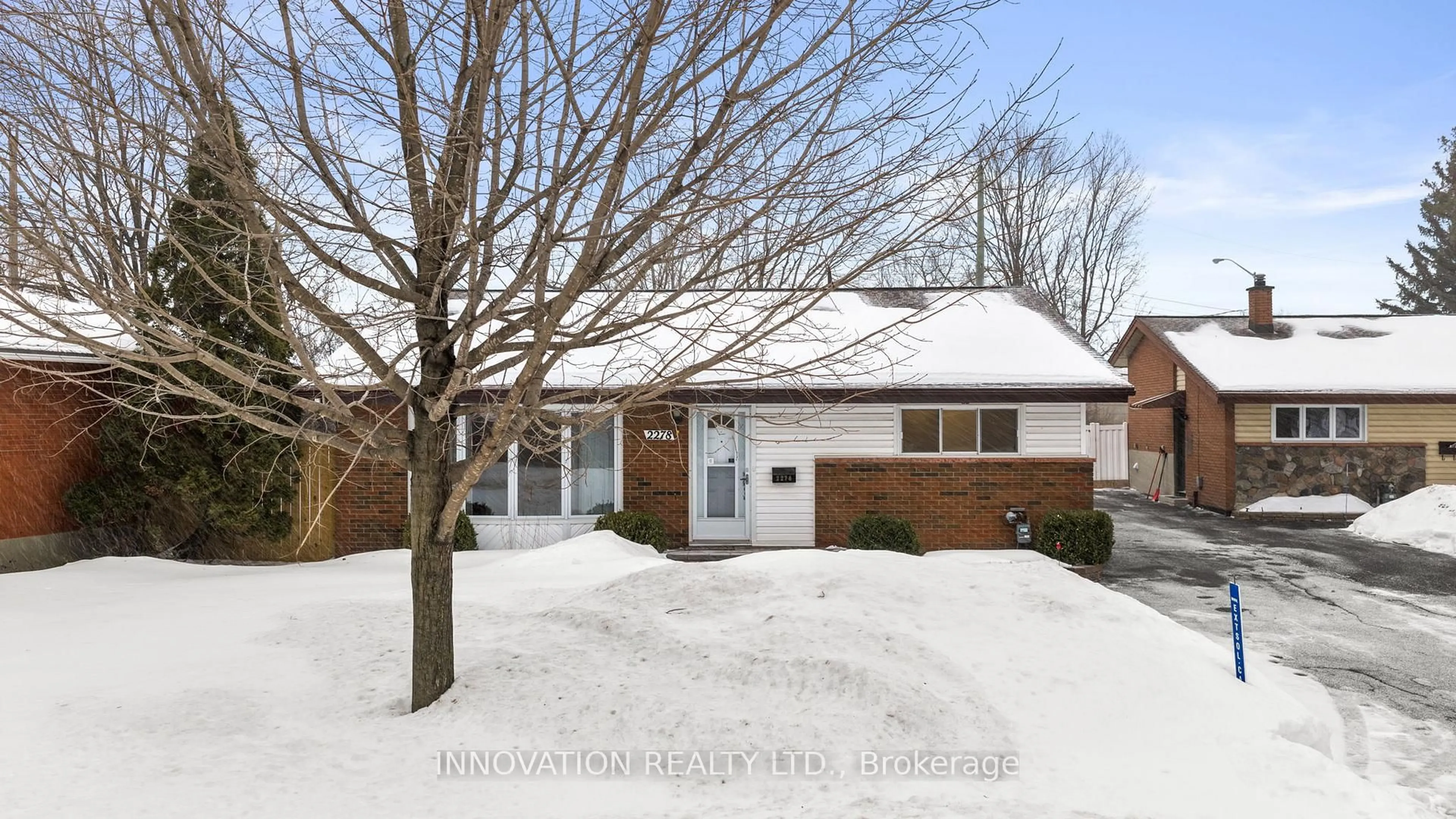 Home with brick exterior material, street for 2278 Rembrandt Rd, Ottawa Ontario K2B 7P5