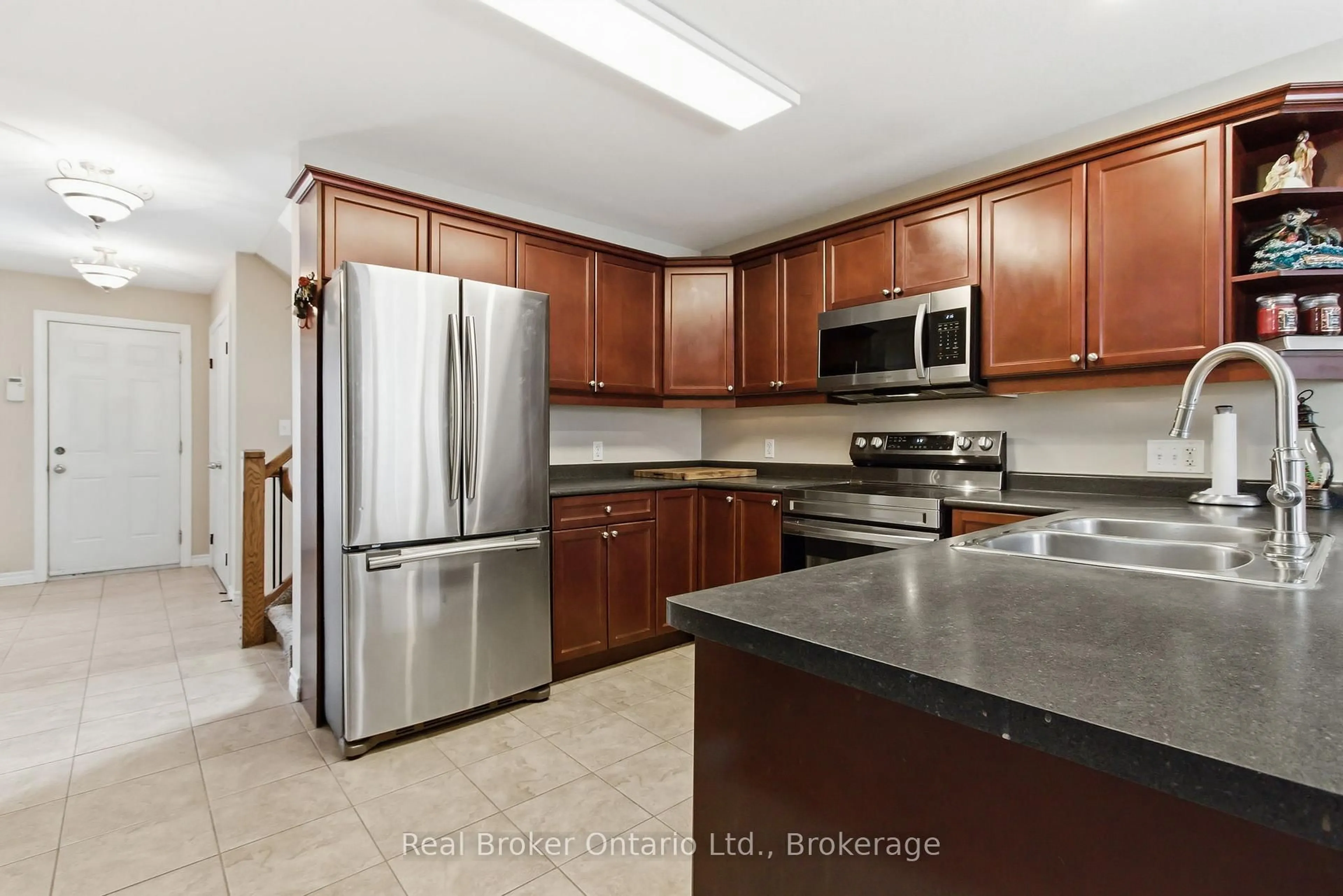 Standard kitchen, ceramic/tile floor for 12 Langrell Ave, Tillsonburg Ontario N4G 5X8