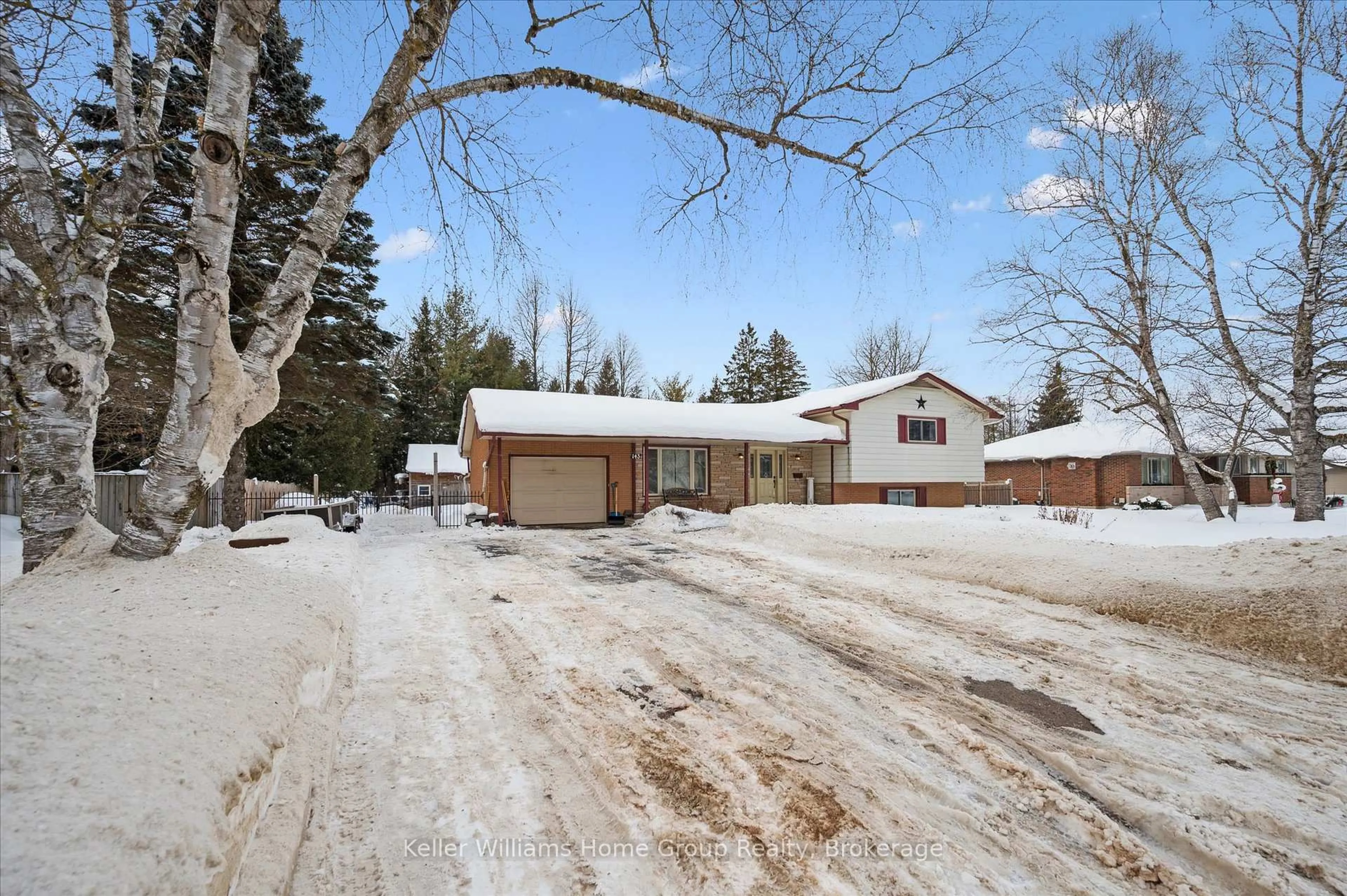 A pic from outside/outdoor area/front of a property/back of a property/a pic from drone, street for 143 Conestoga St, Wellington North Ontario N0G 1A0