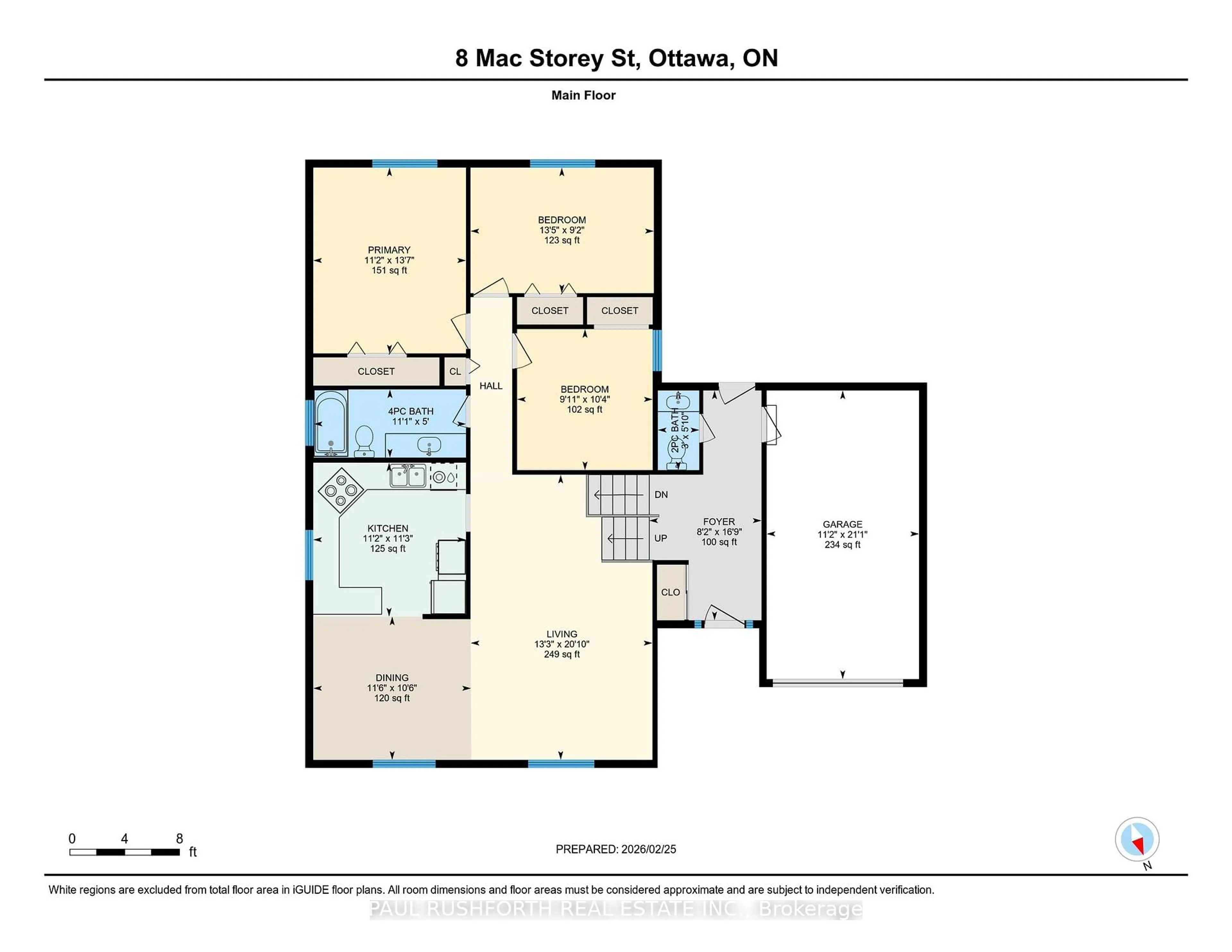 Floor plan for 8 Mac Storey St, Richmond Ontario K0A 2Z0